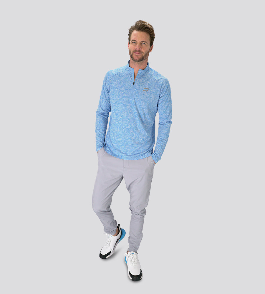 LIGHTWEIGHT MIDLAYER - BLUE FLEK