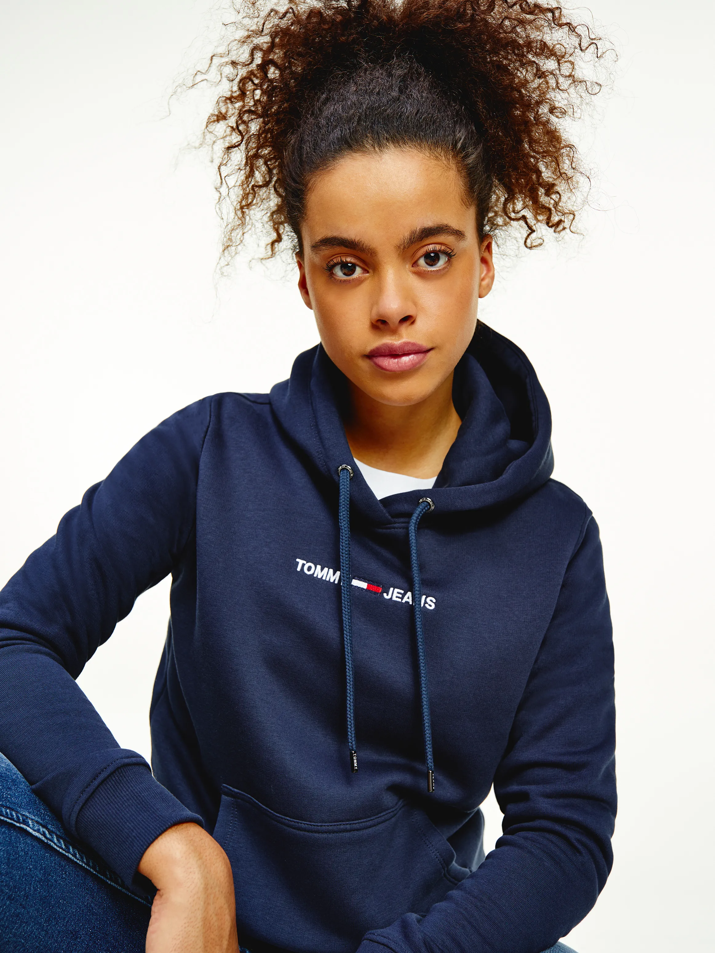 Linear Logo Hoodie |Sweatshirts & Hoodies | Tommy Jeans