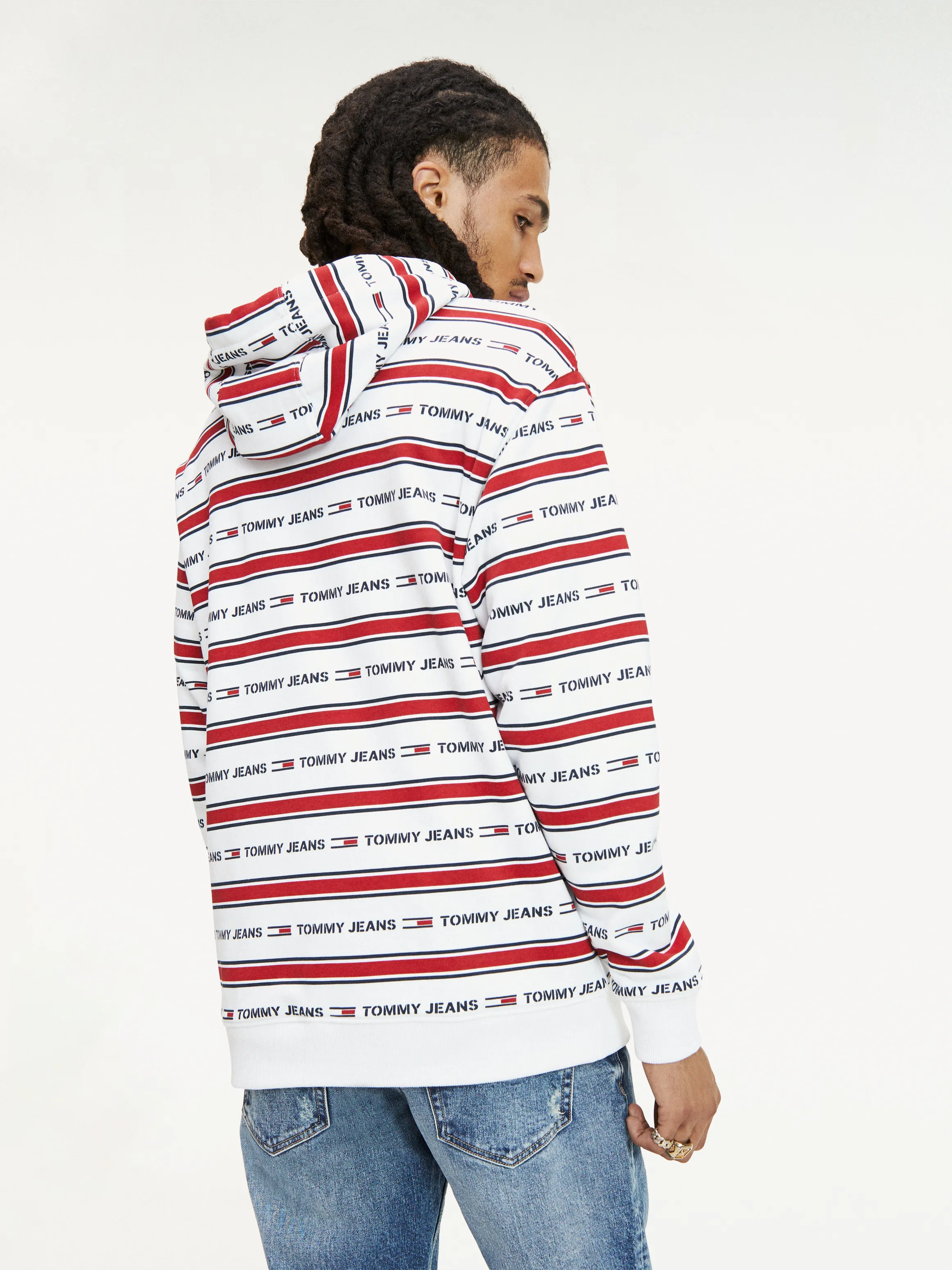 Logo Stripe Hoodie | Sweatshirts & Hoodies | Tommy Hilfiger