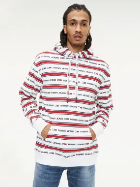 Logo Stripe Hoodie | Sweatshirts & Hoodies | Tommy Hilfiger