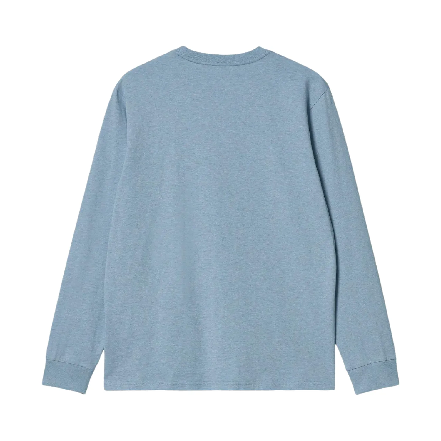 L/S Pocket T-Shirt - Frosted Blue Heather