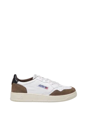 MEN AUTRY WHITE LEATHER MEDALIST LOW SNEAKER