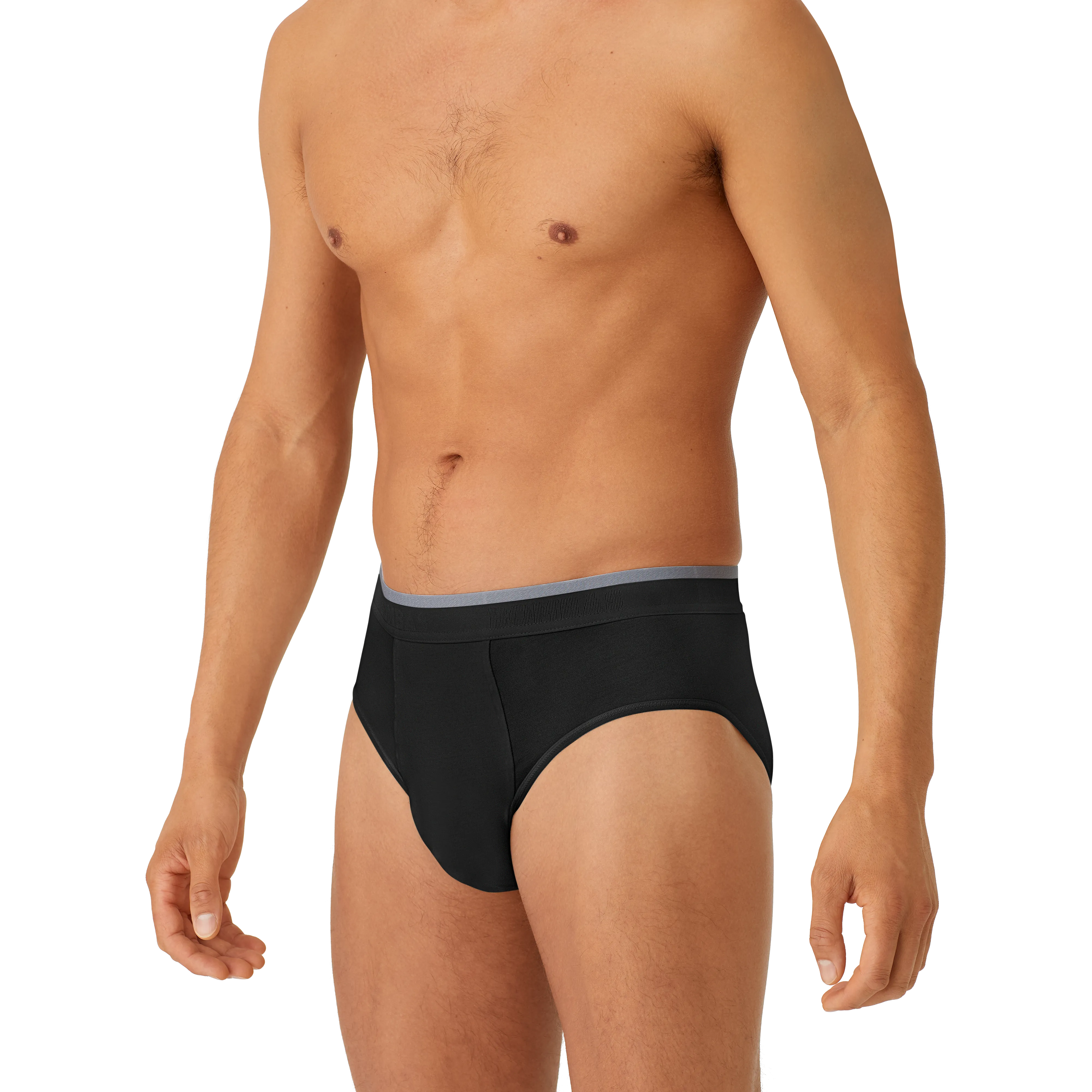 Men's Cotton Modal Blend Flyless Brief 3-Pack