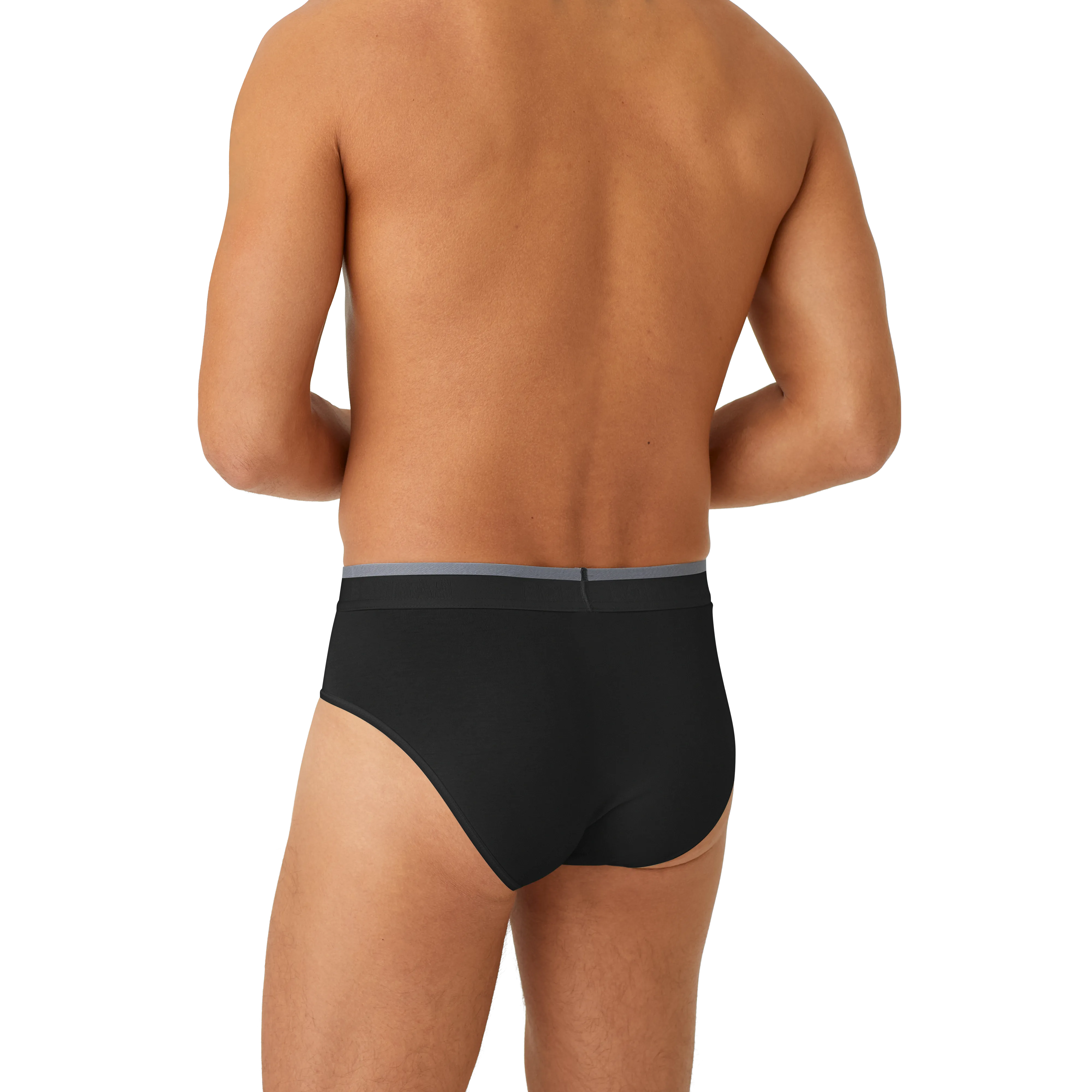 Men's Cotton Modal Blend Flyless Brief 3-Pack