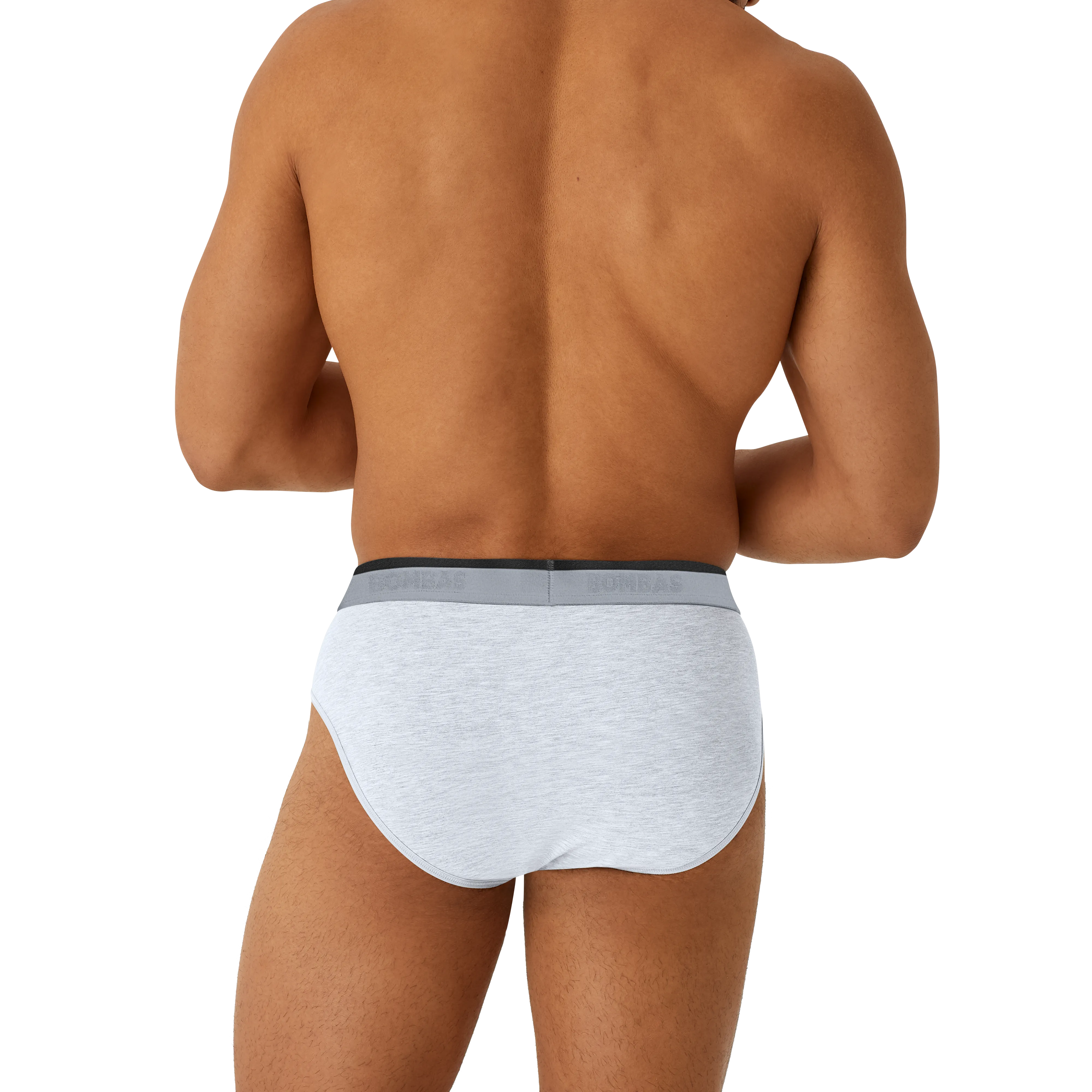 Men's Cotton Modal Blend Flyless Brief 3-Pack