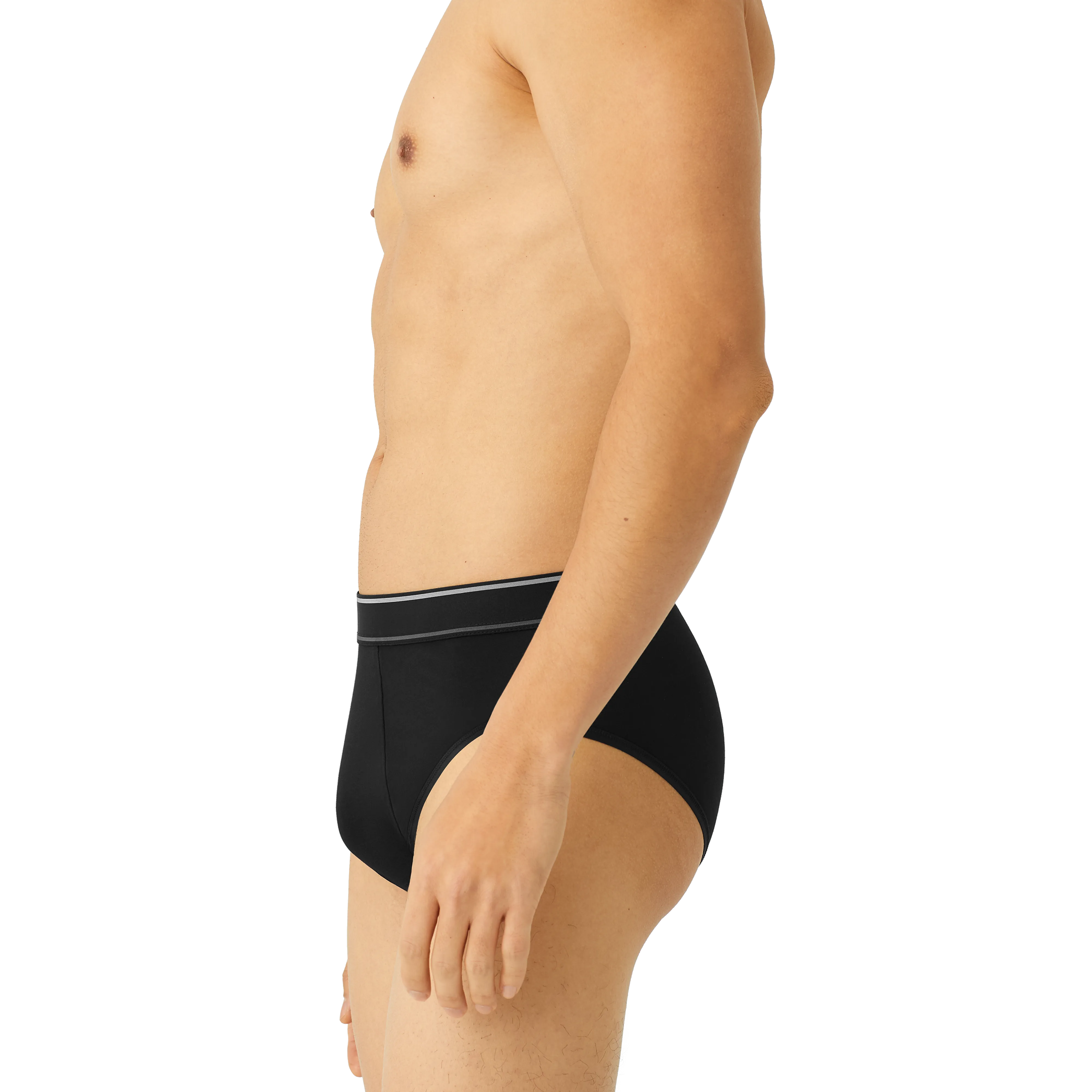 Men's Cotton Modal Blend Flyless Brief