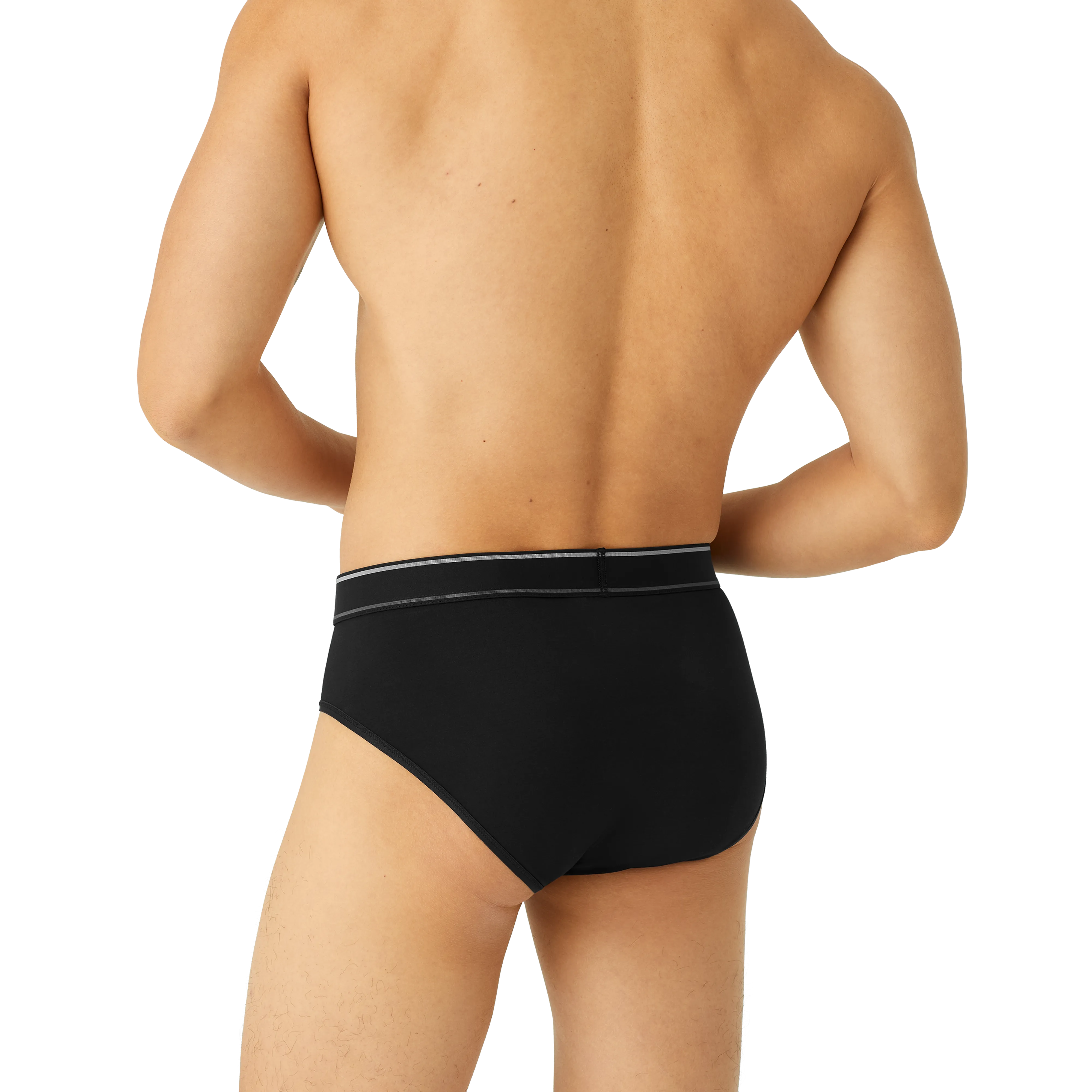 Men's Cotton Modal Blend Flyless Brief