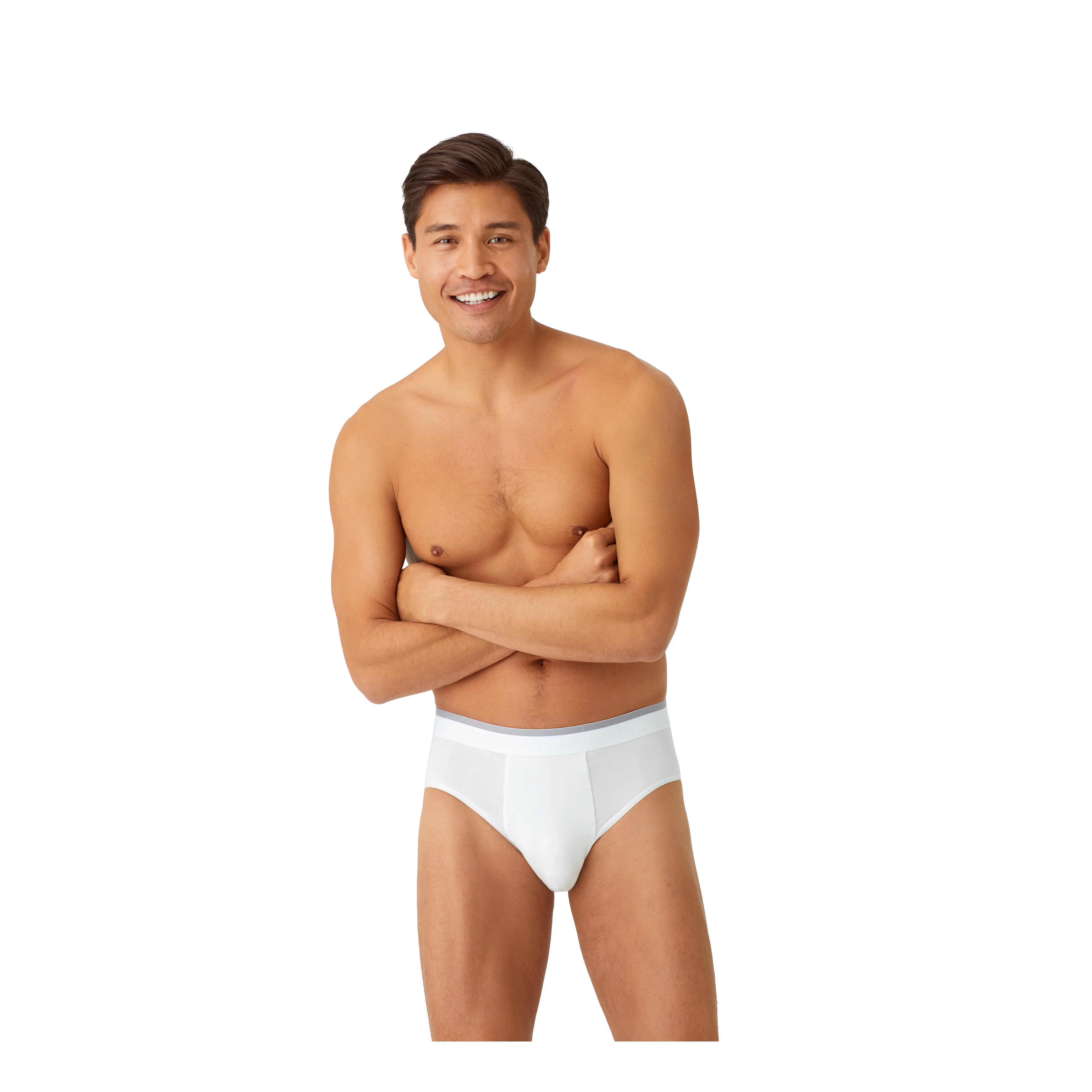 Men's Cotton Modal Blend Flyless Brief