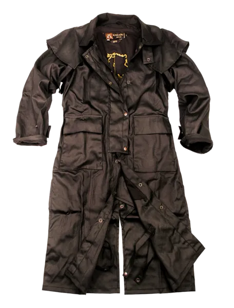 Men's Kakadu Workhorse Drovers Coat #2010BRN