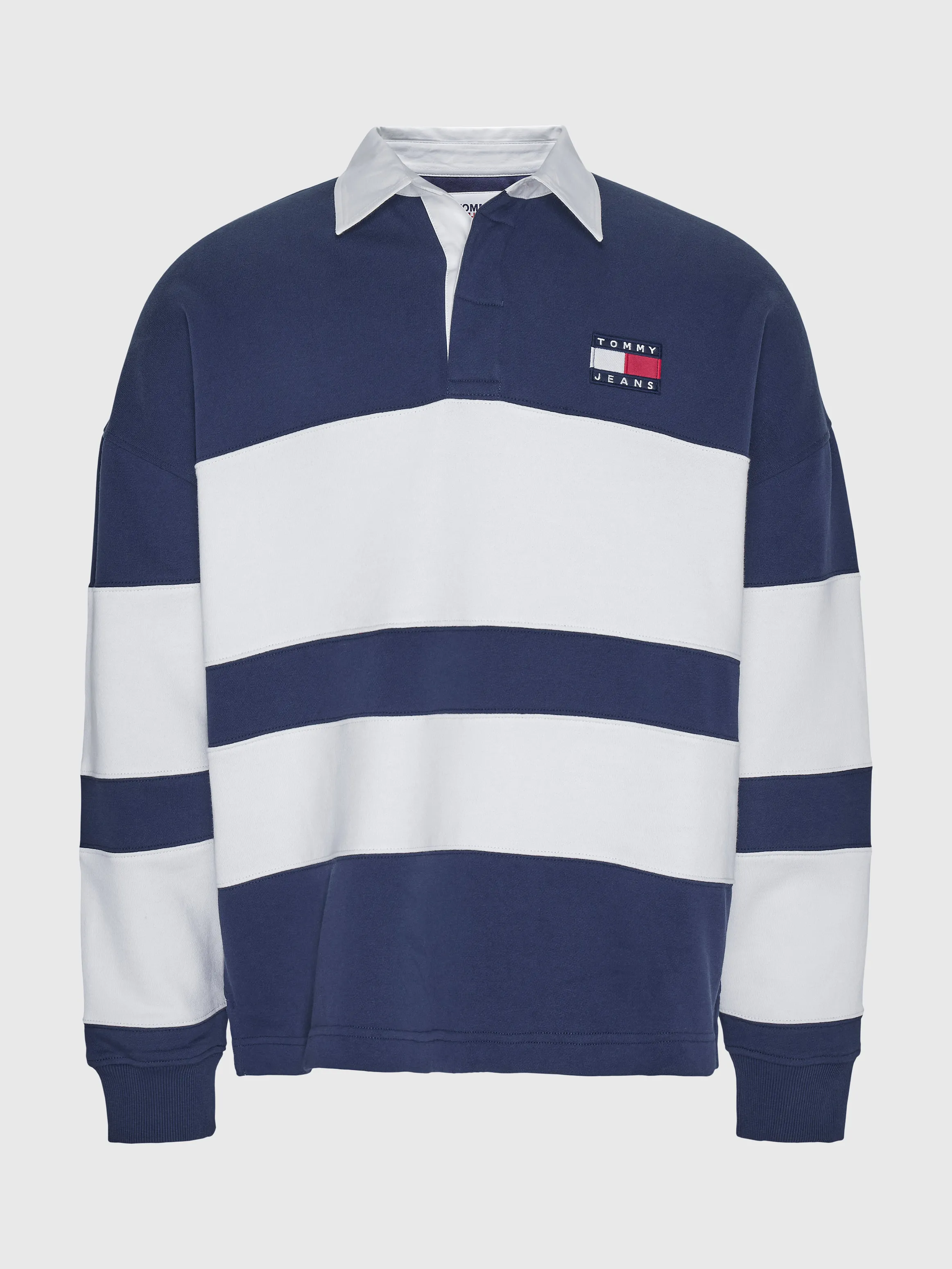 Mixed Stripe Rugby Shirt | Sweatshirts & Hoodies | Tommy Jeans