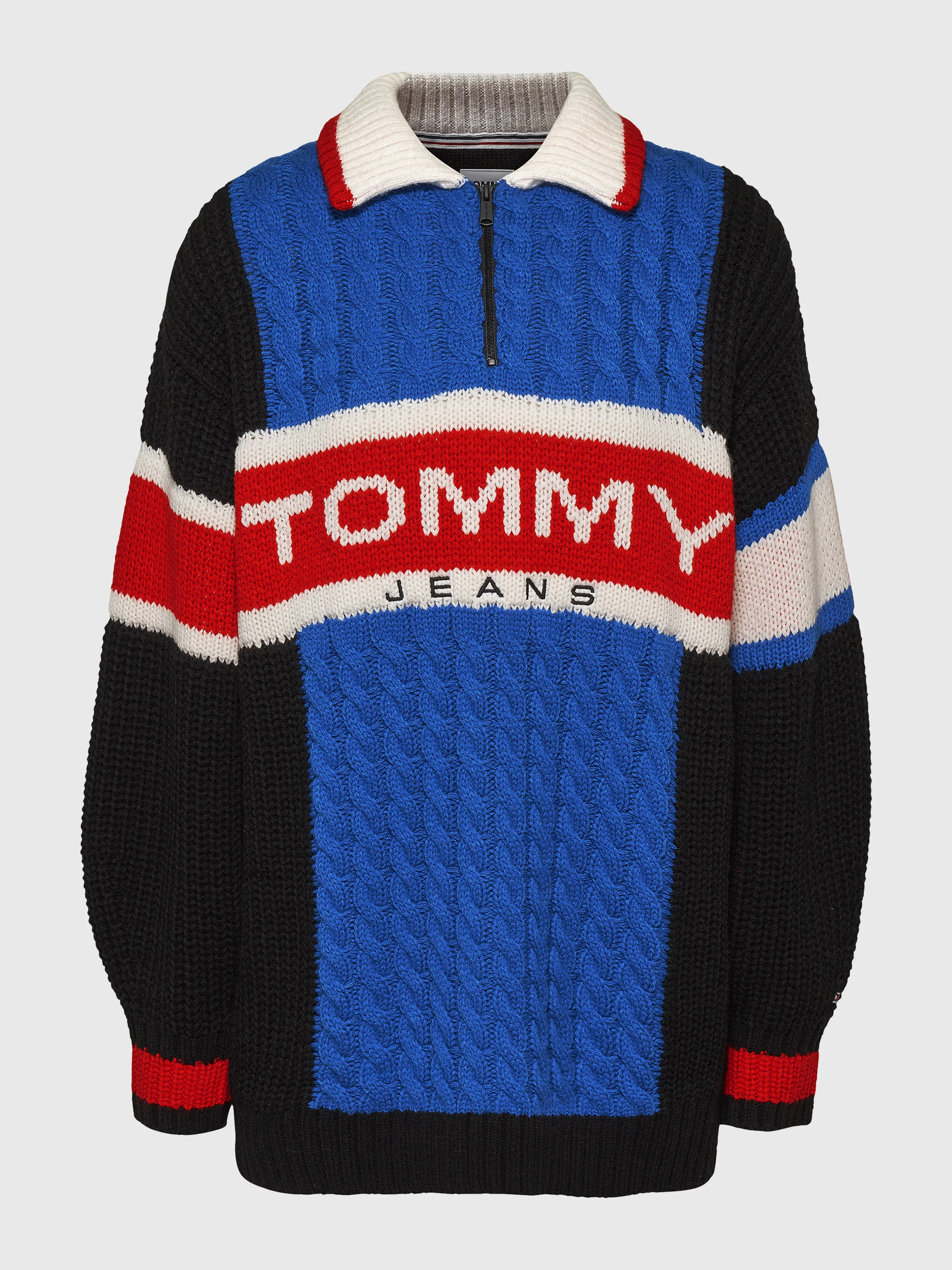 Modern Colour-Blocked Jumper | Sweatshirts & Hoodies | Tommy Jeans