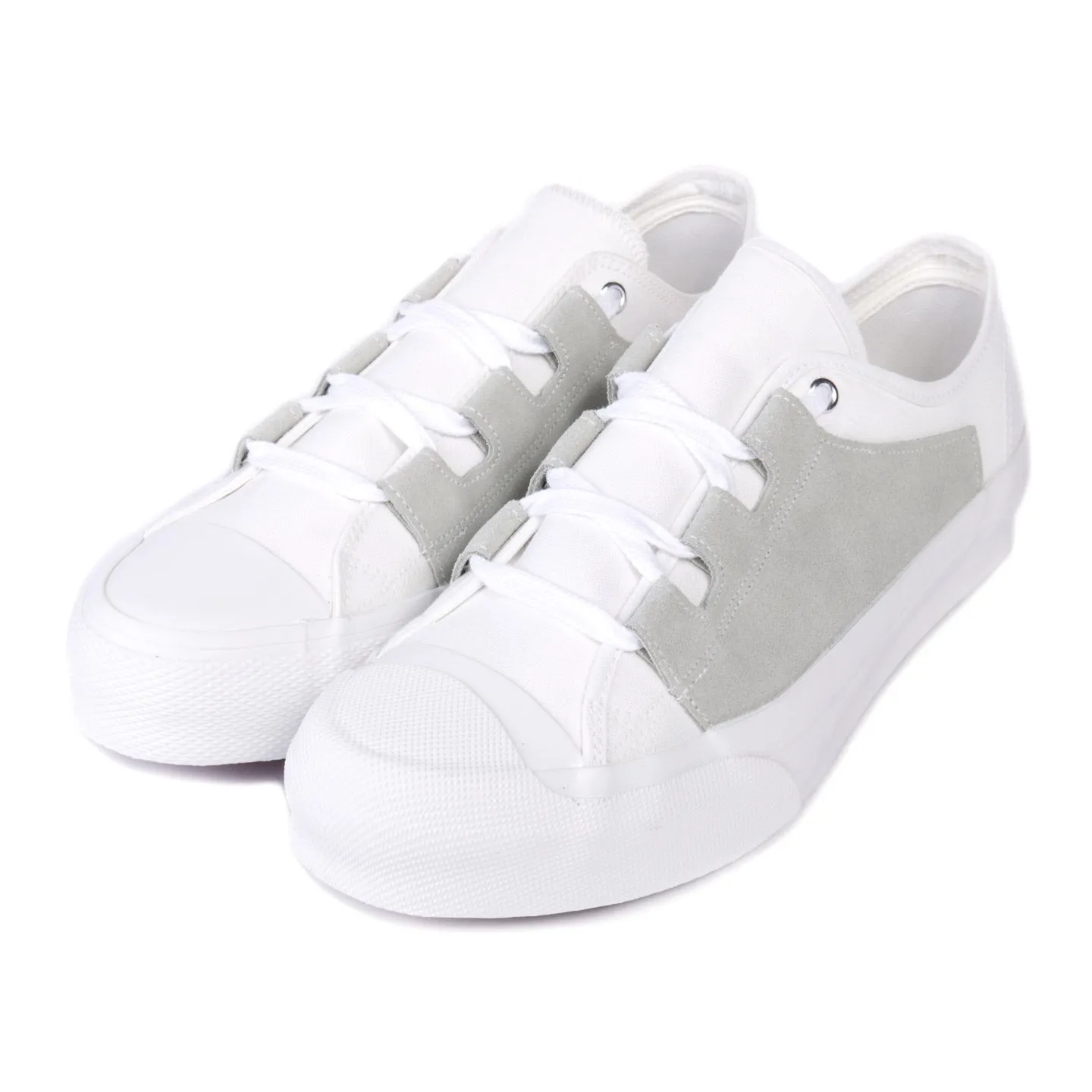 NEEDLES ASYMMETRIC GHILLIE SNEAKER WHITE