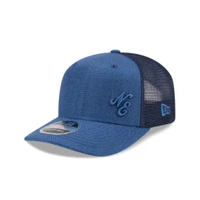 New Era Cap Heather Blue 9SEVENTY Trucker Hat