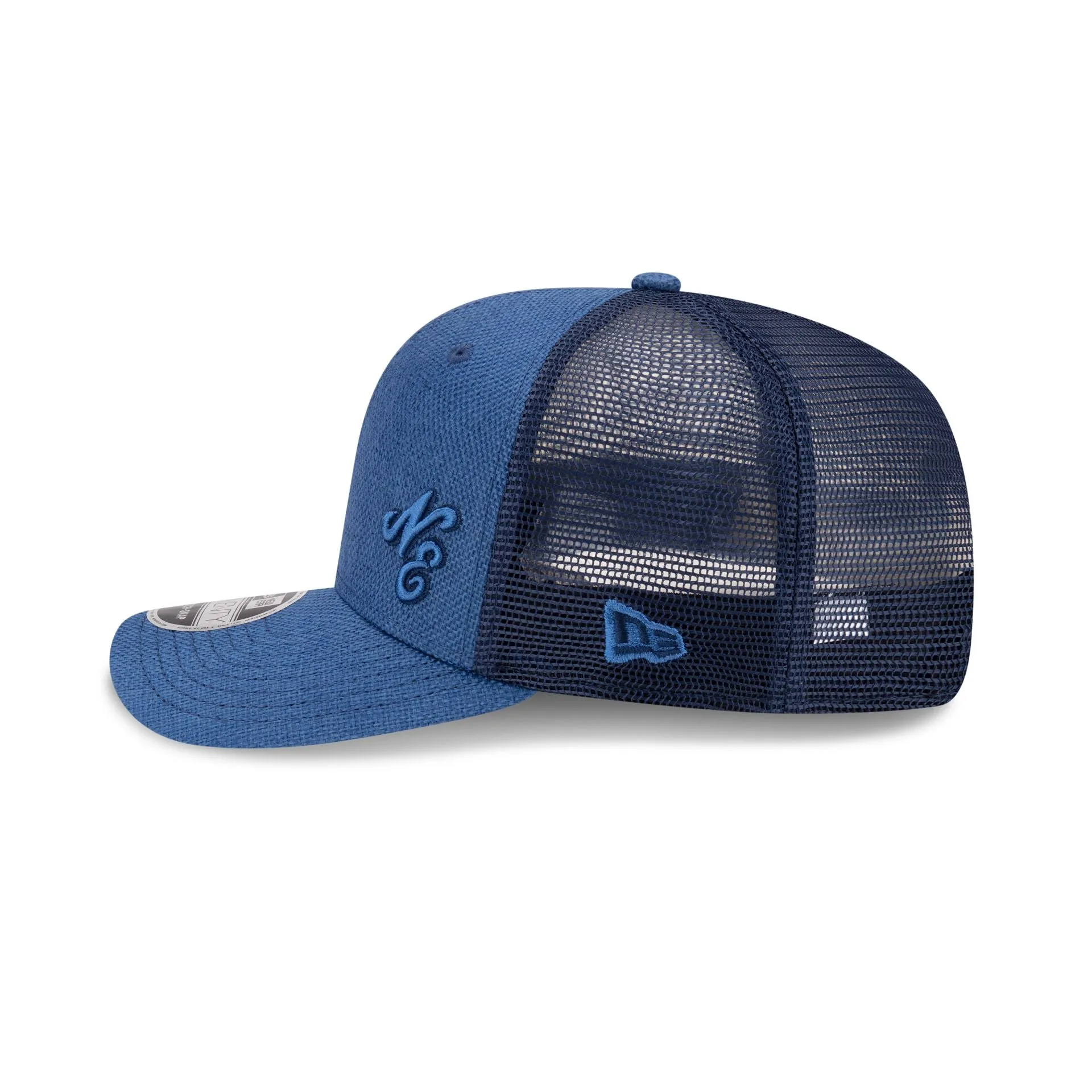 New Era Cap Heather Blue 9SEVENTY Trucker Hat