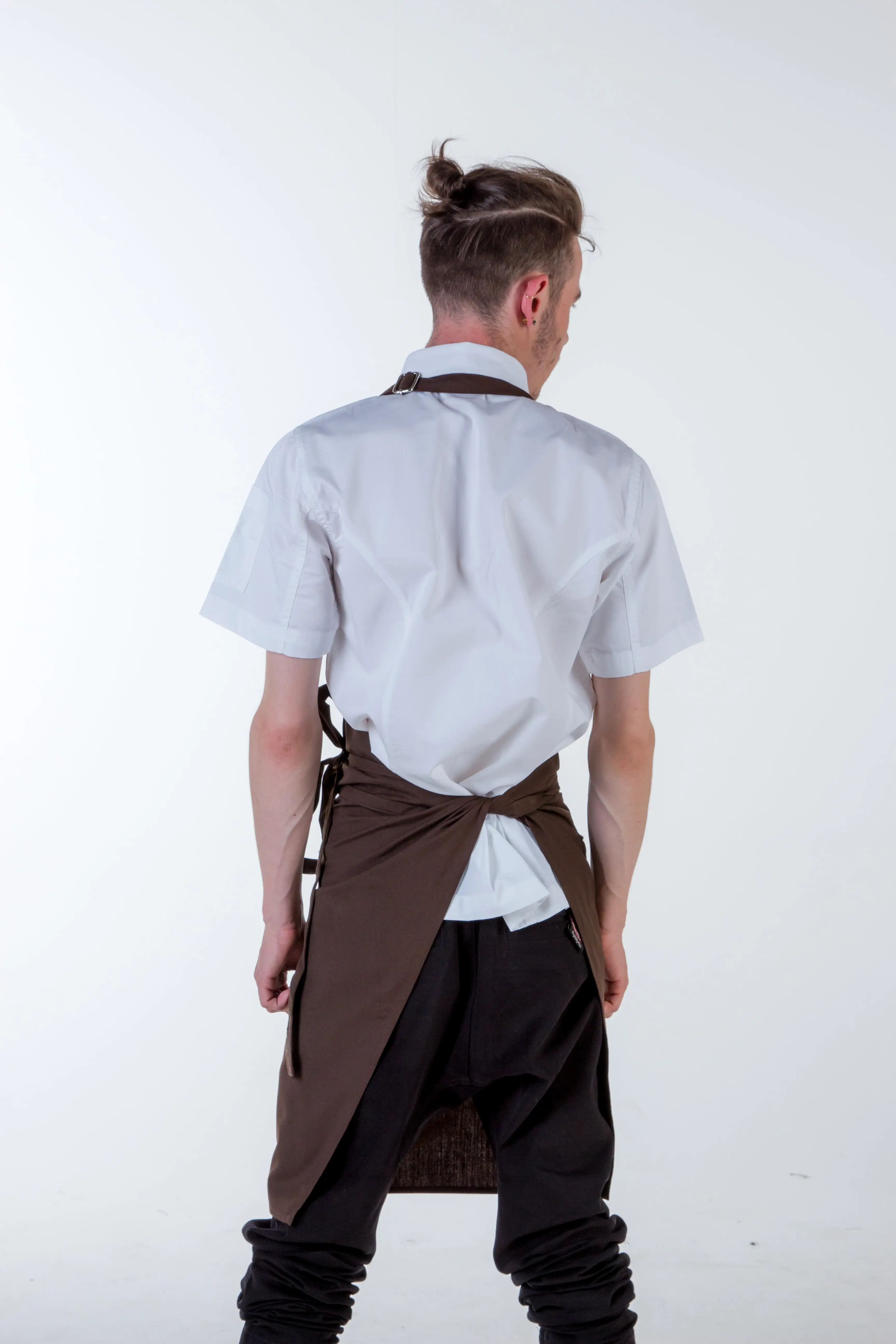 Niche Chocolate brown Chef Aprons No pockets one size