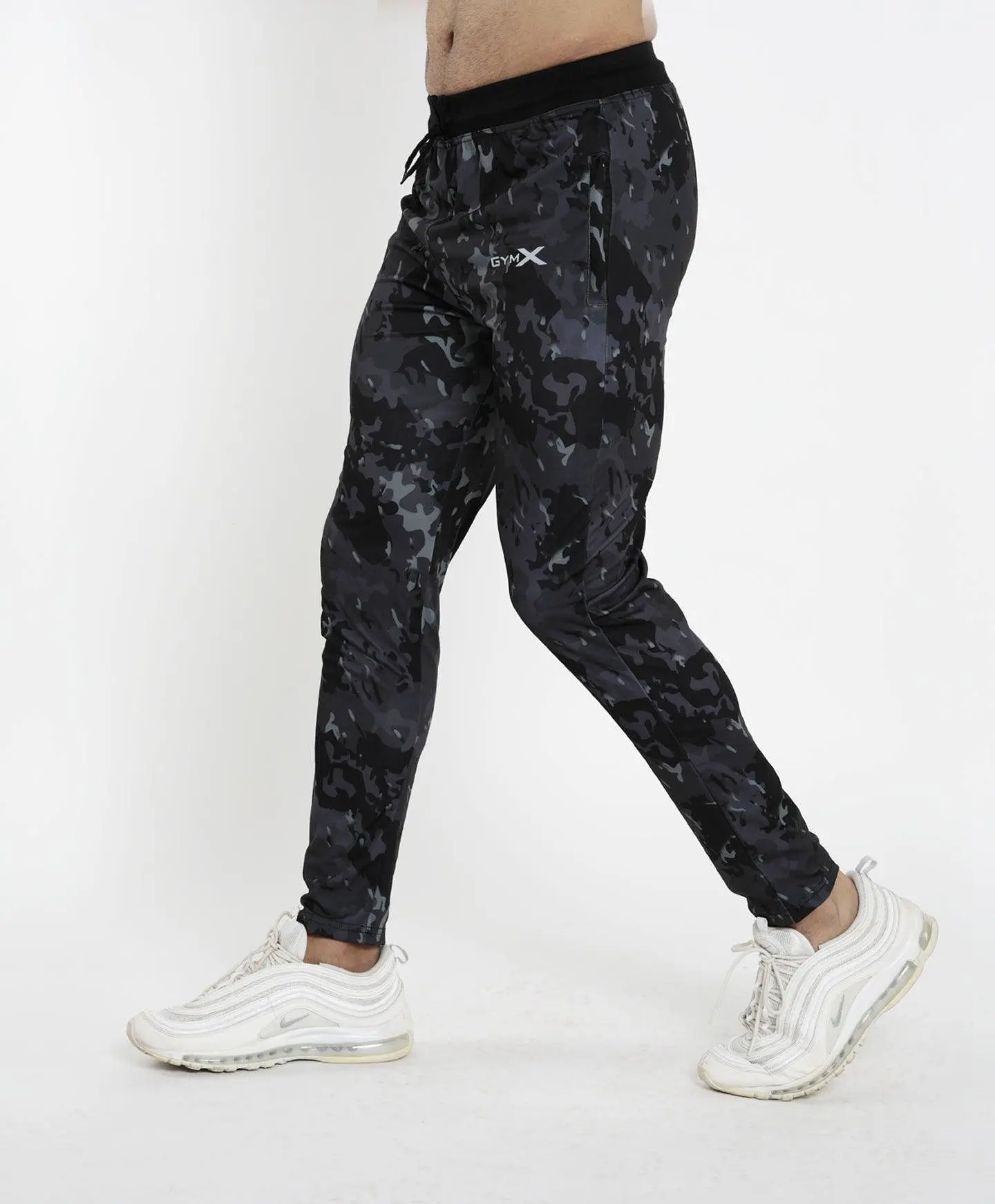 Night Camo Bottoms (Zipper Pockets)- Sale