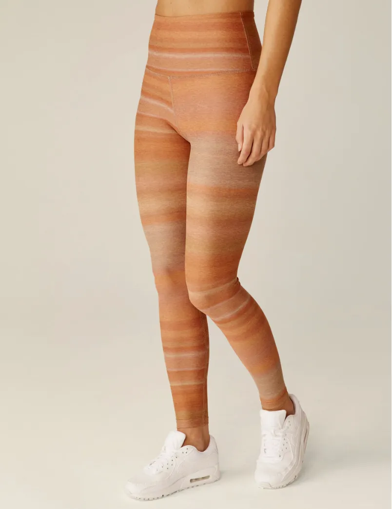 NK4683 Ombre Stripe SoftMark Caught in the Midi HW Midi Legging