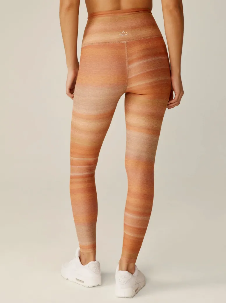 NK4683 Ombre Stripe SoftMark Caught in the Midi HW Midi Legging