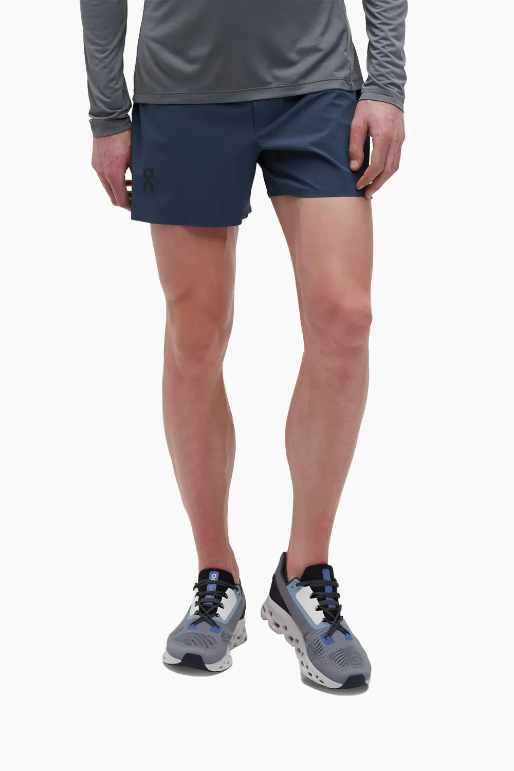 ON | Men's 5 Lightweight Shorts in Denim/Black