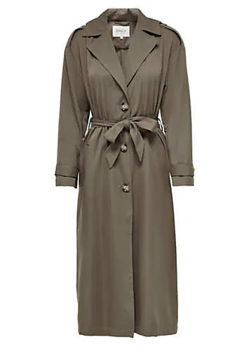 Only Belted Trench Coat | Grattan