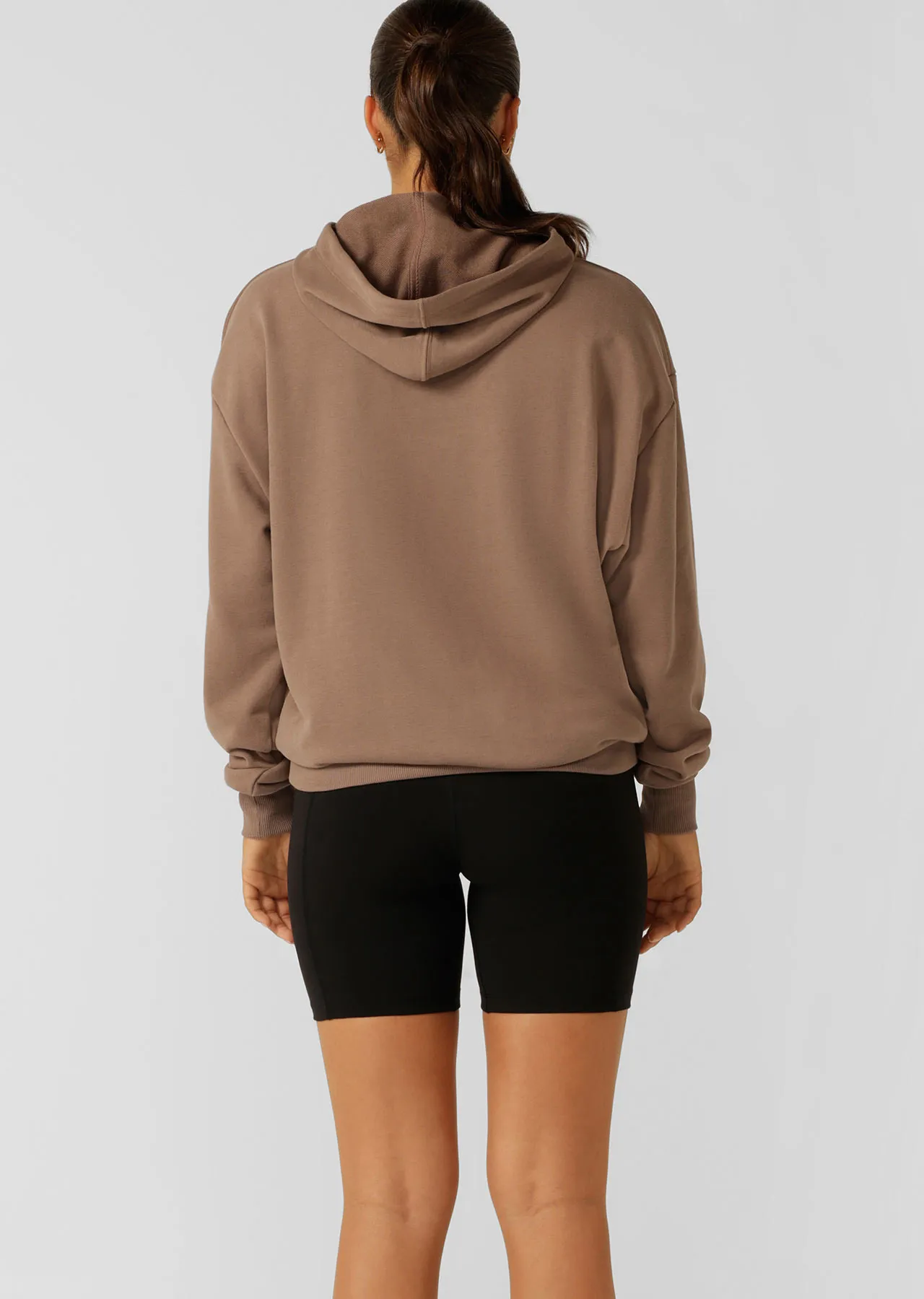 Oversized Hoodie | Brown | Jackets, Hoodies and Sweats | Lorna Jane Australia