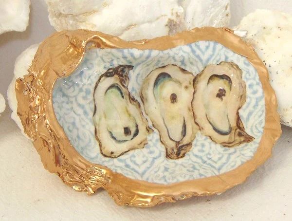 Oyster Shell Trinket Dish (multiple variants)