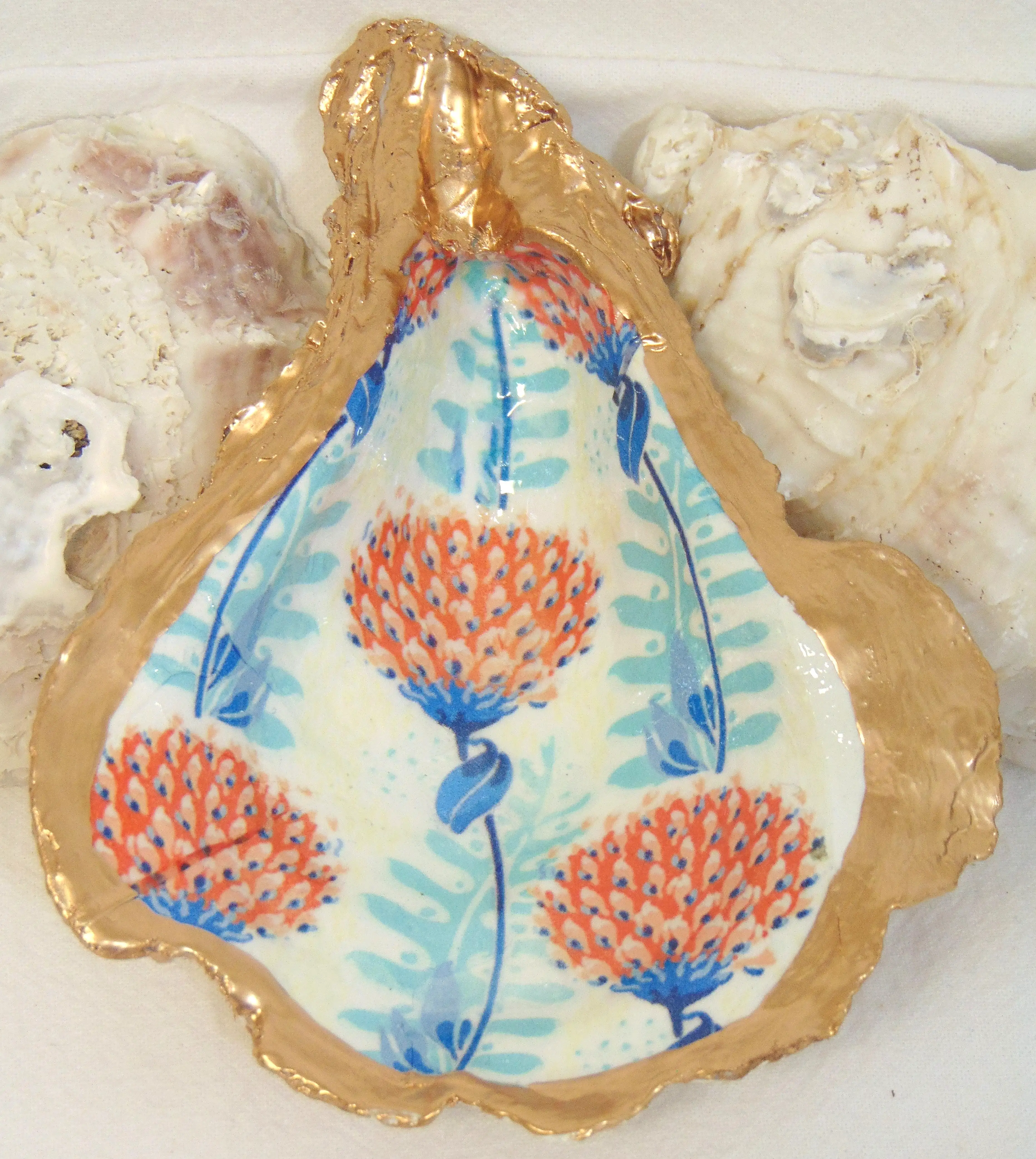 Oyster Shell Trinket Dish (multiple variants)