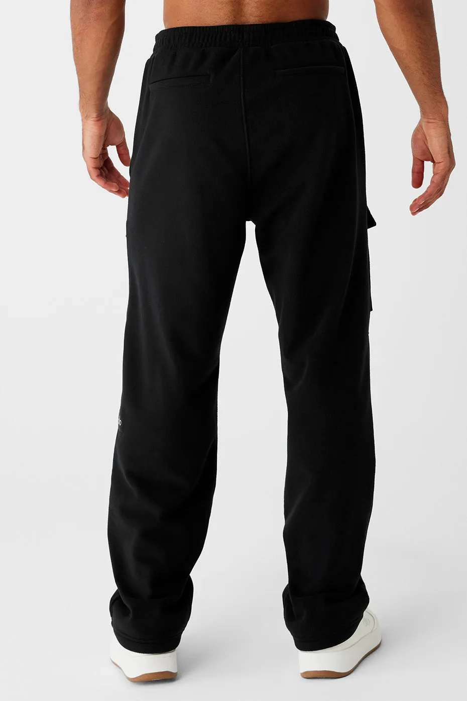 Polar Fleece Ridge Cargo Pants - Black