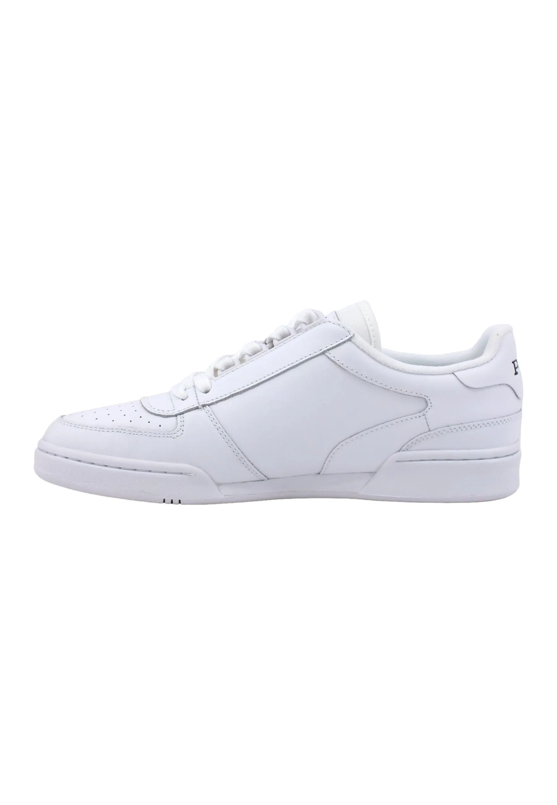 POLO RALPH LAUREN Basket Sneaker Uomo White Black 809885817002U