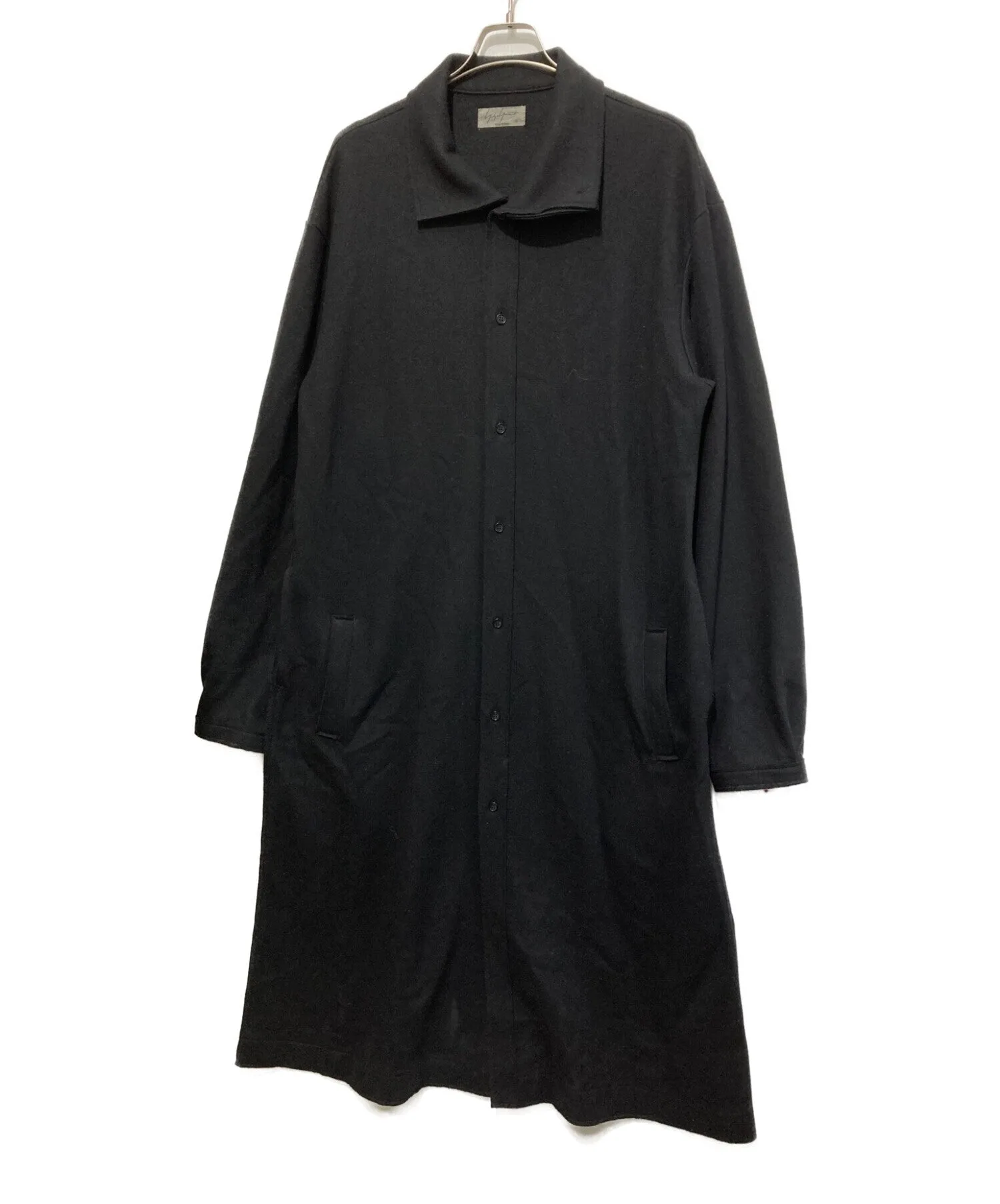 [Pre-owned] Yohji Yamamoto pour homme Wool Coat/Soutain Collar Coat/Shirt Coat/Long Shirt HV-T72-173