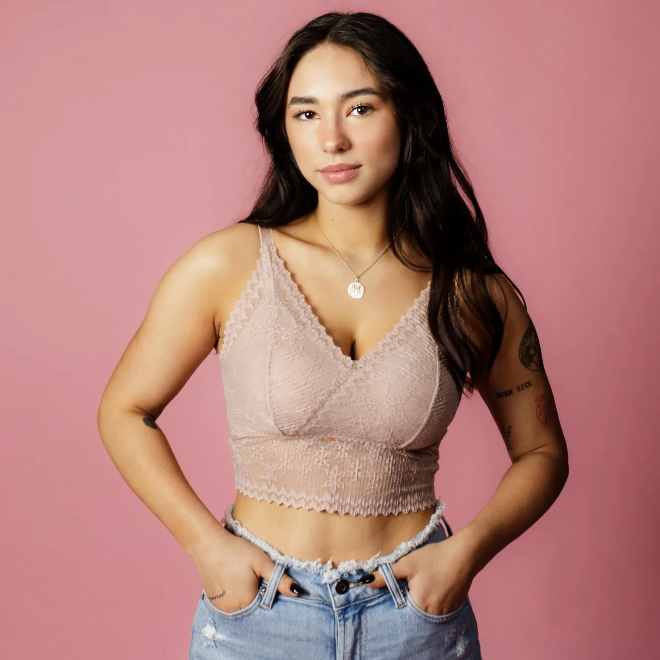 PREORDER! REG/CURVY Skye Lace Bralette- Multiple Colors! MARKET