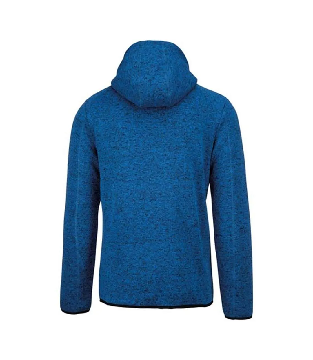 Proact Mens Heather Hooded Jacket (Light Royal Blue Melange) - UTPC3539