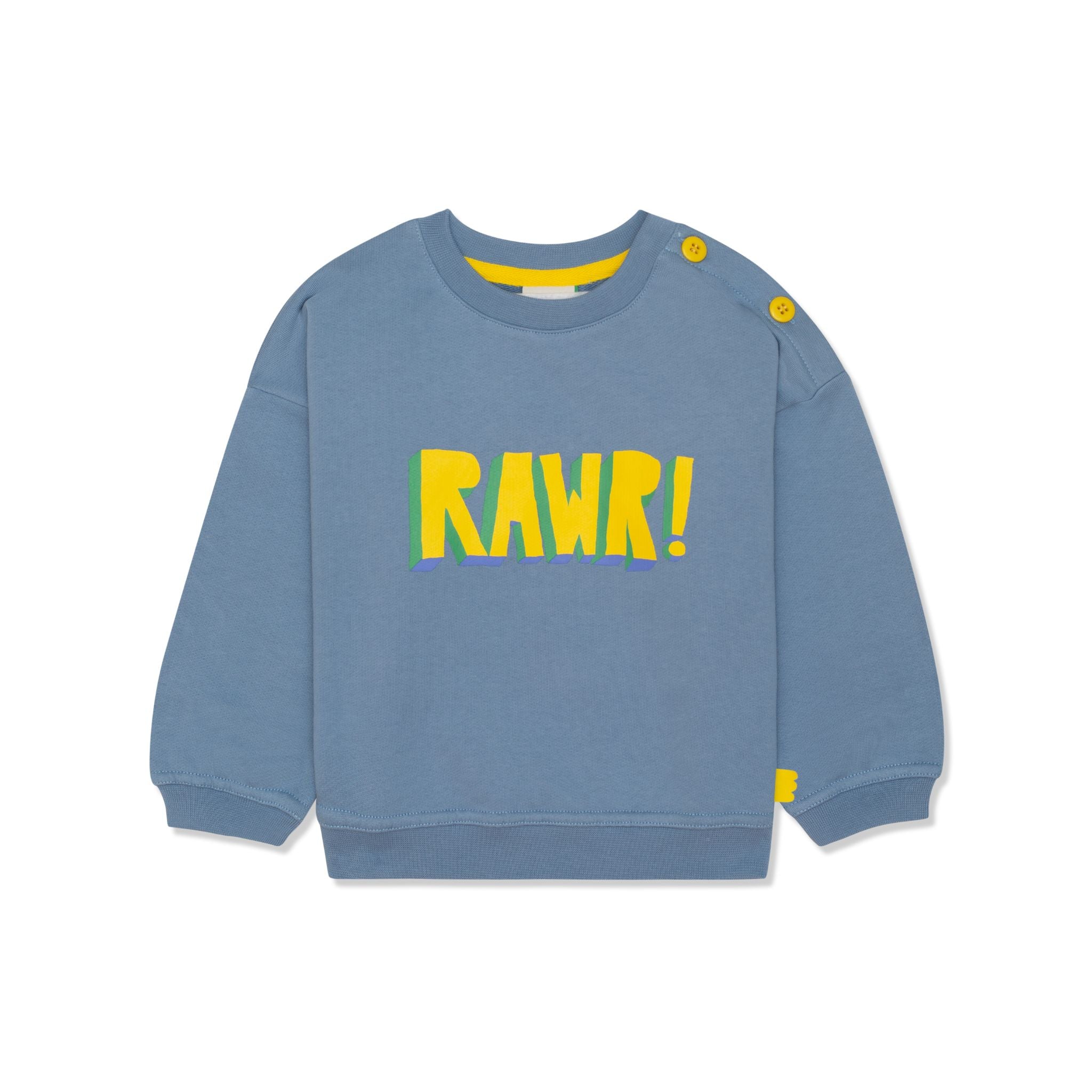 Recycled Cotton Pockets Kid Sweatshirt