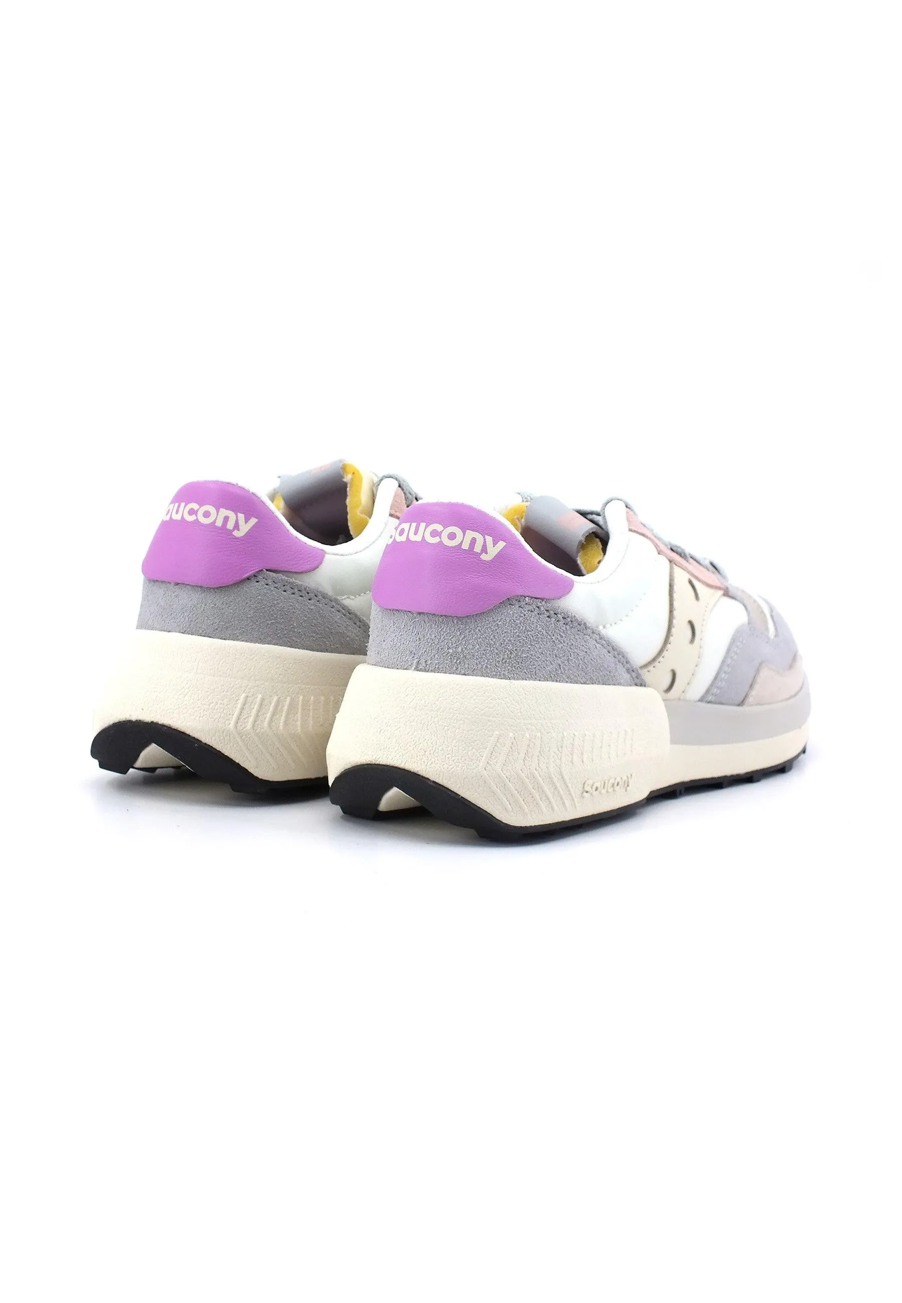 SAUCONY Jazz NXT Sneaker Donna White Grey Rose S60790-4