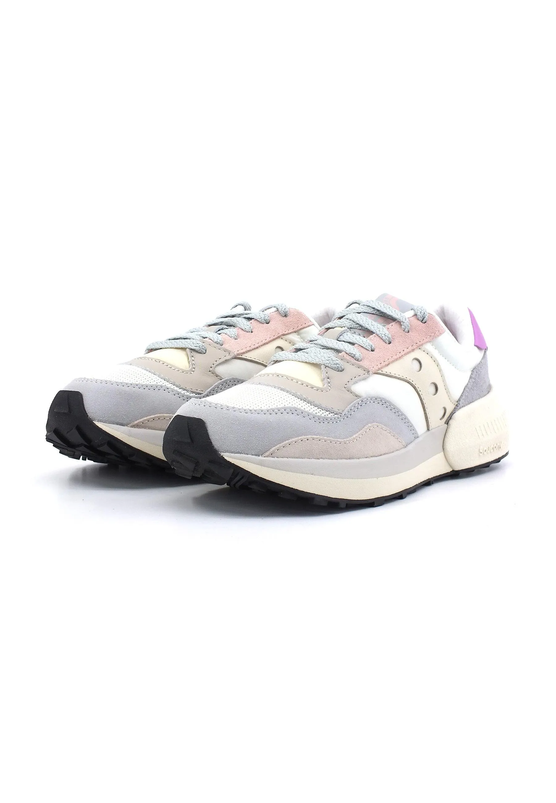 SAUCONY Jazz NXT Sneaker Donna White Grey Rose S60790-4