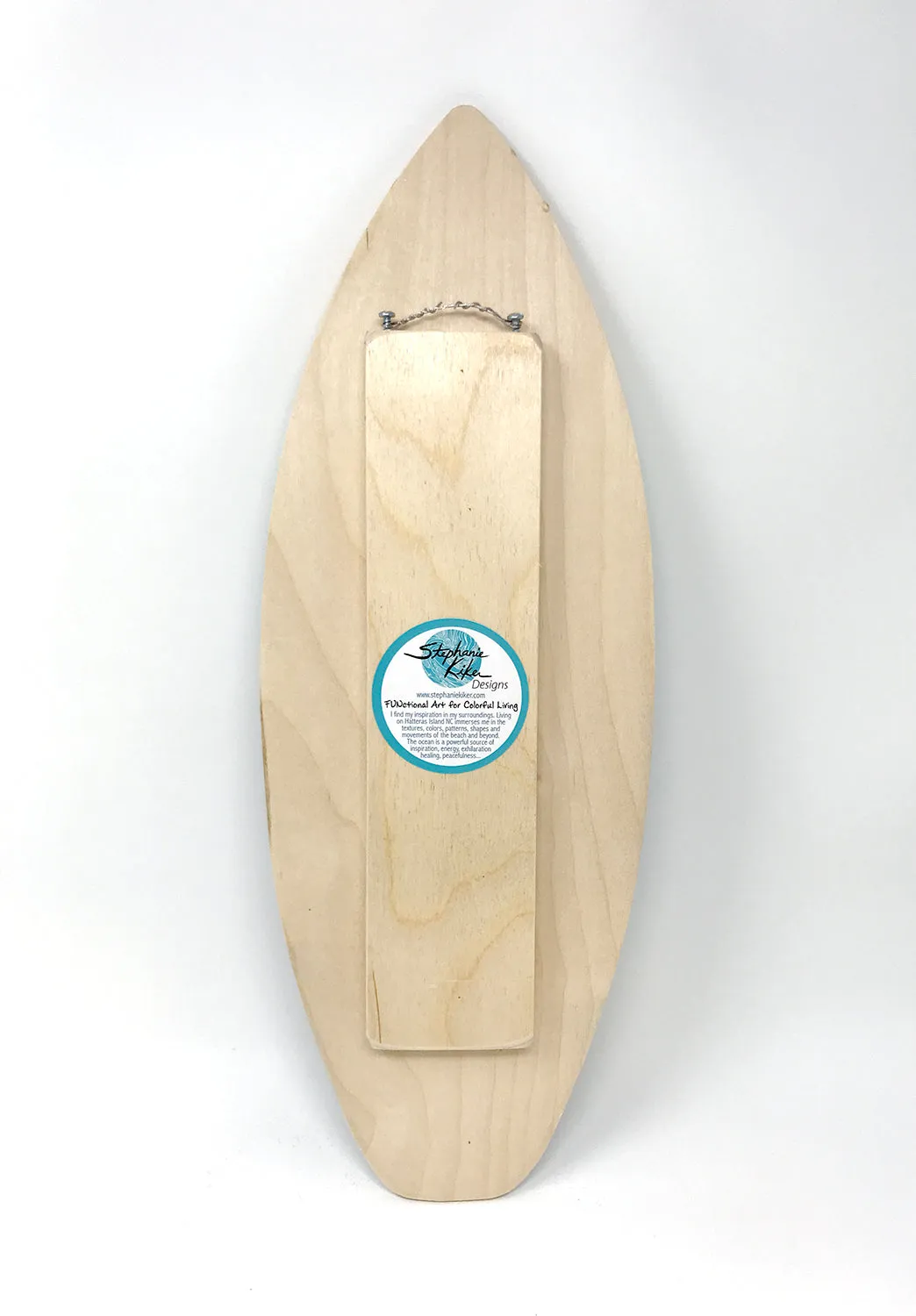 Shaka Wave Surfboard Wall Art