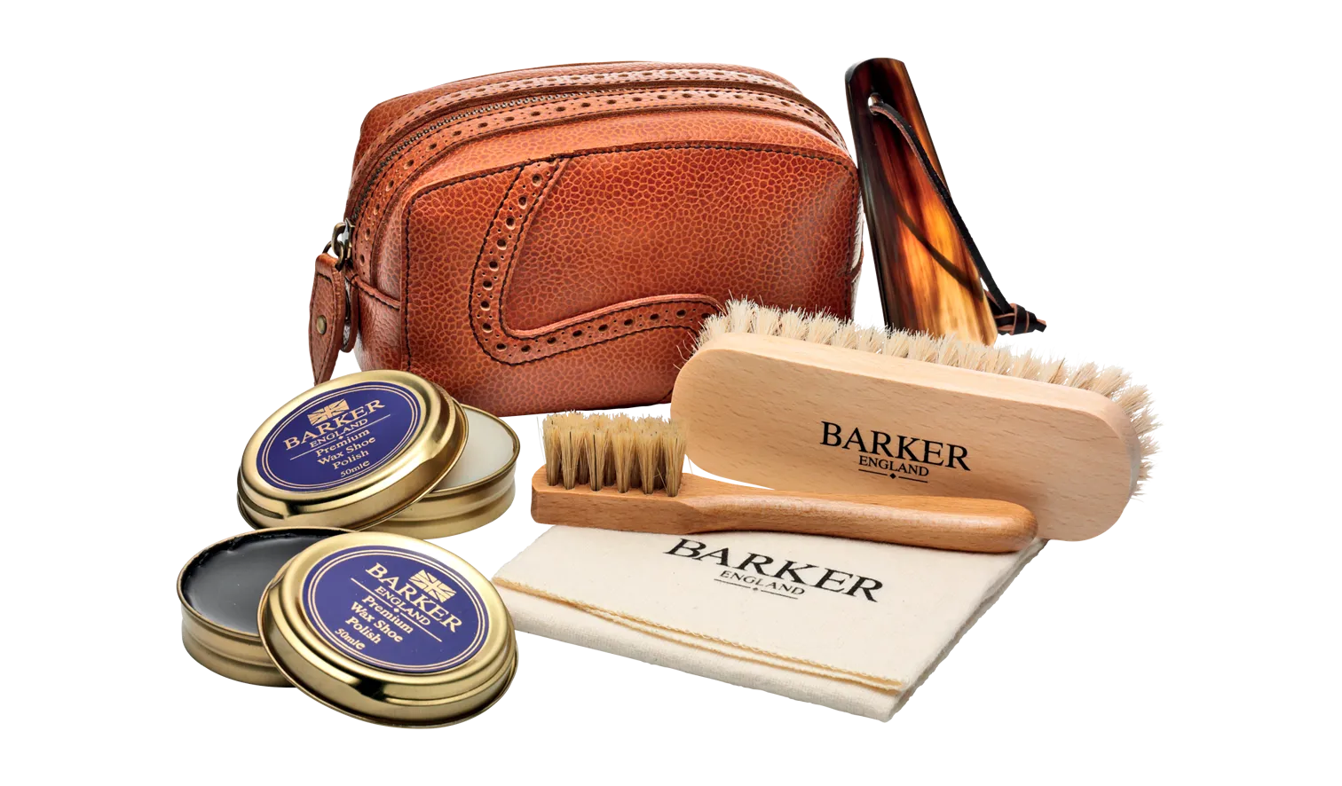 Shoe Care Kit - Cedar Grain