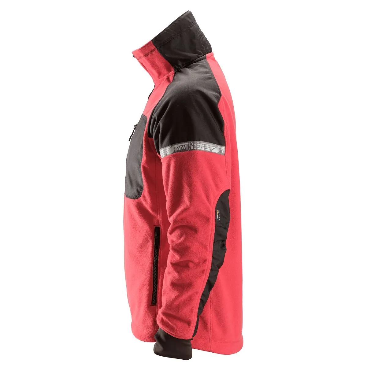 Snickers 8005 AllroundWork, Windproof Fleece Jacket - Chili Red