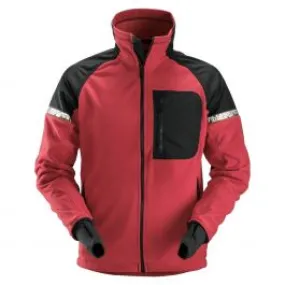 Snickers 8005 AllroundWork, Windproof Fleece Jacket - Chili Red