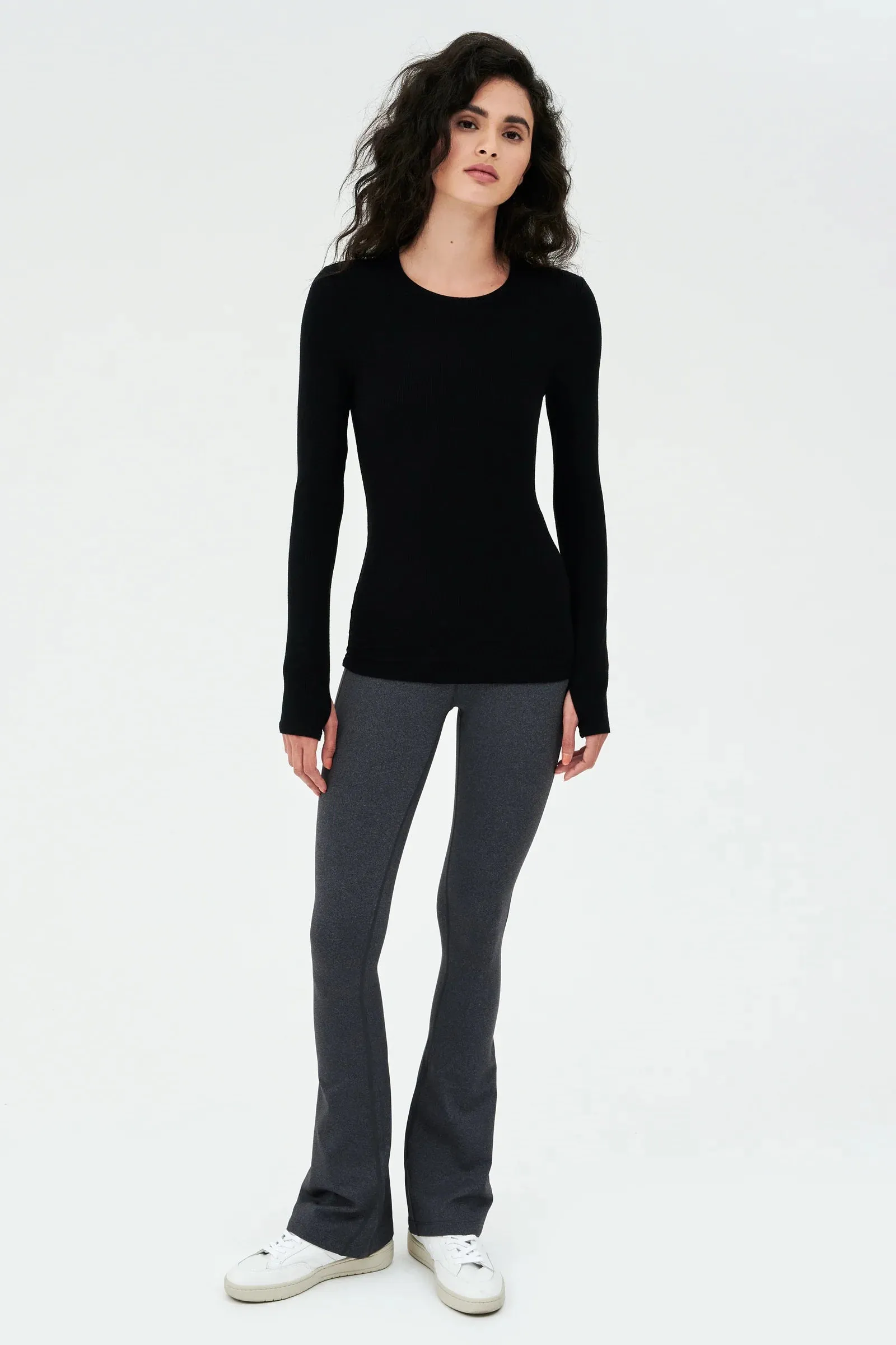 Splits 59 Louise Ribbed Long Sleeve | Multiple Color Options