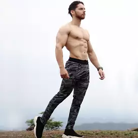 Stealth Camo Bottoms (Zipper Pockets)- Sale