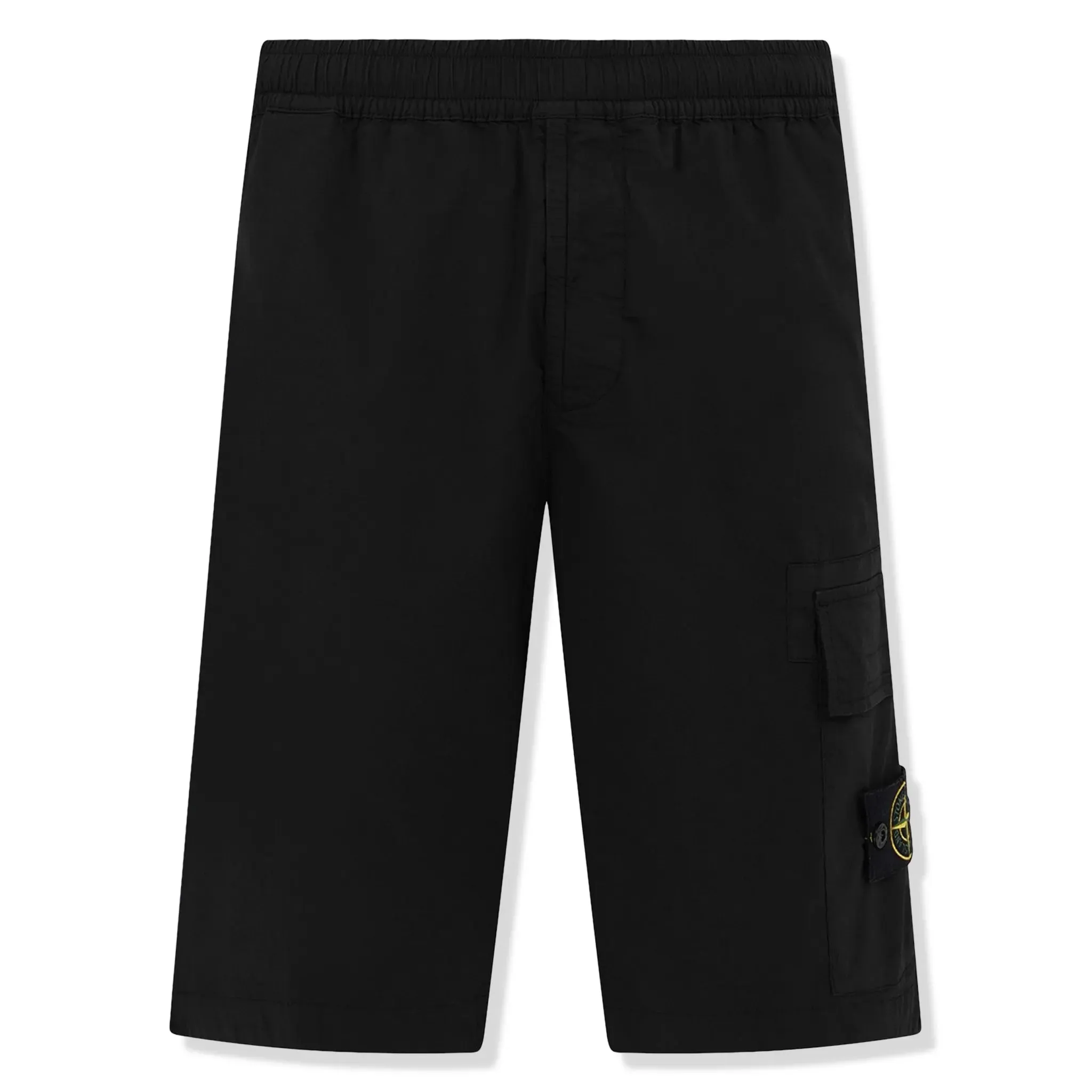 Stone Island Lightweight Tela Black Shorts