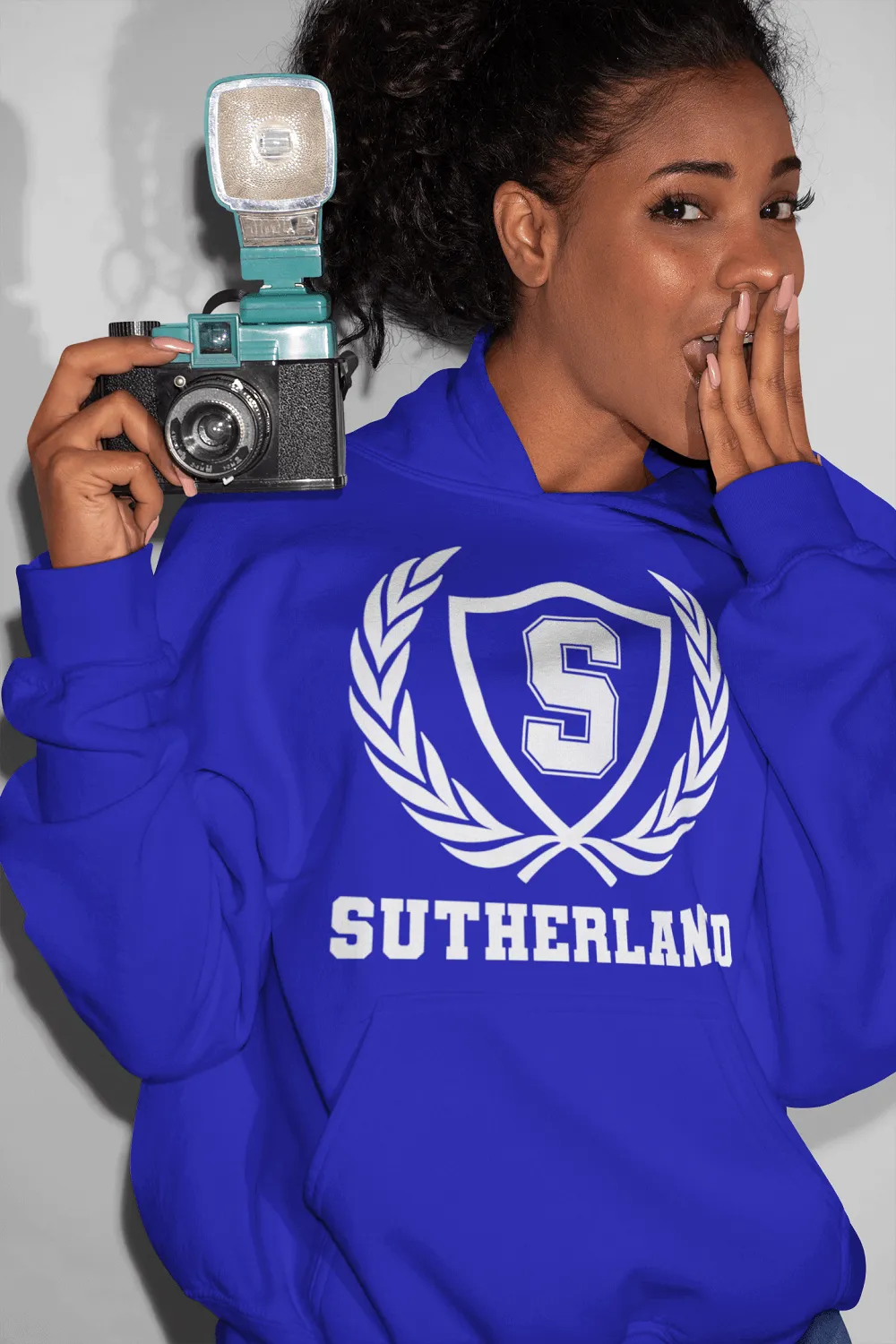 Sutherland Crest Hoodie, T-shirts and Long sleeve