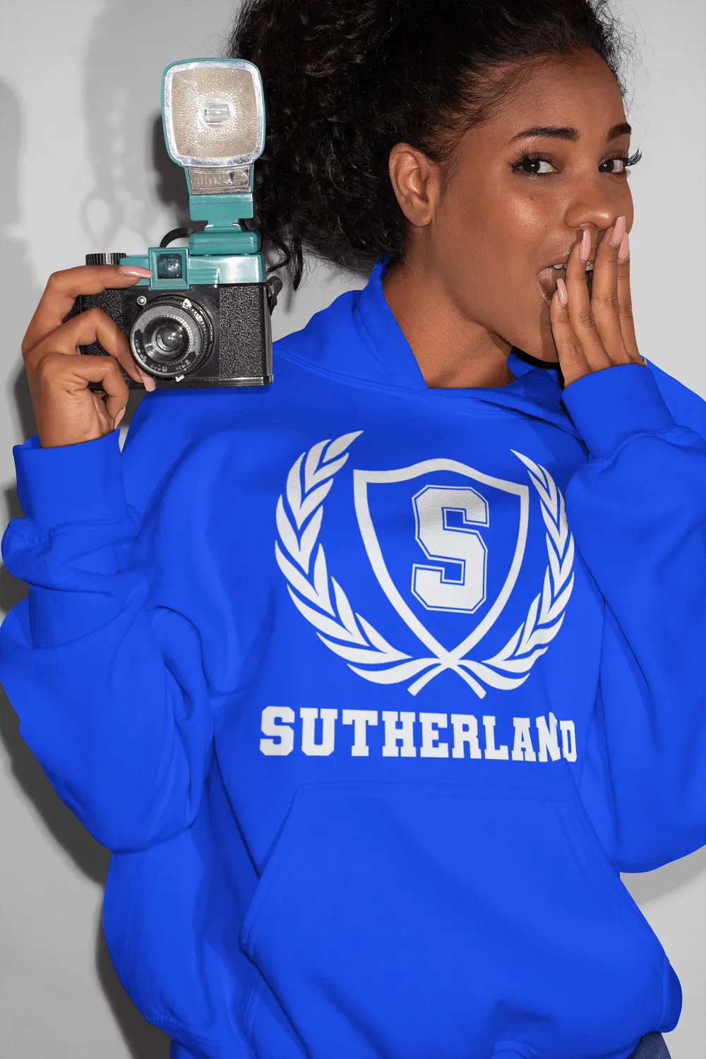 Sutherland Crest Hoodie, T-shirts and Long sleeve