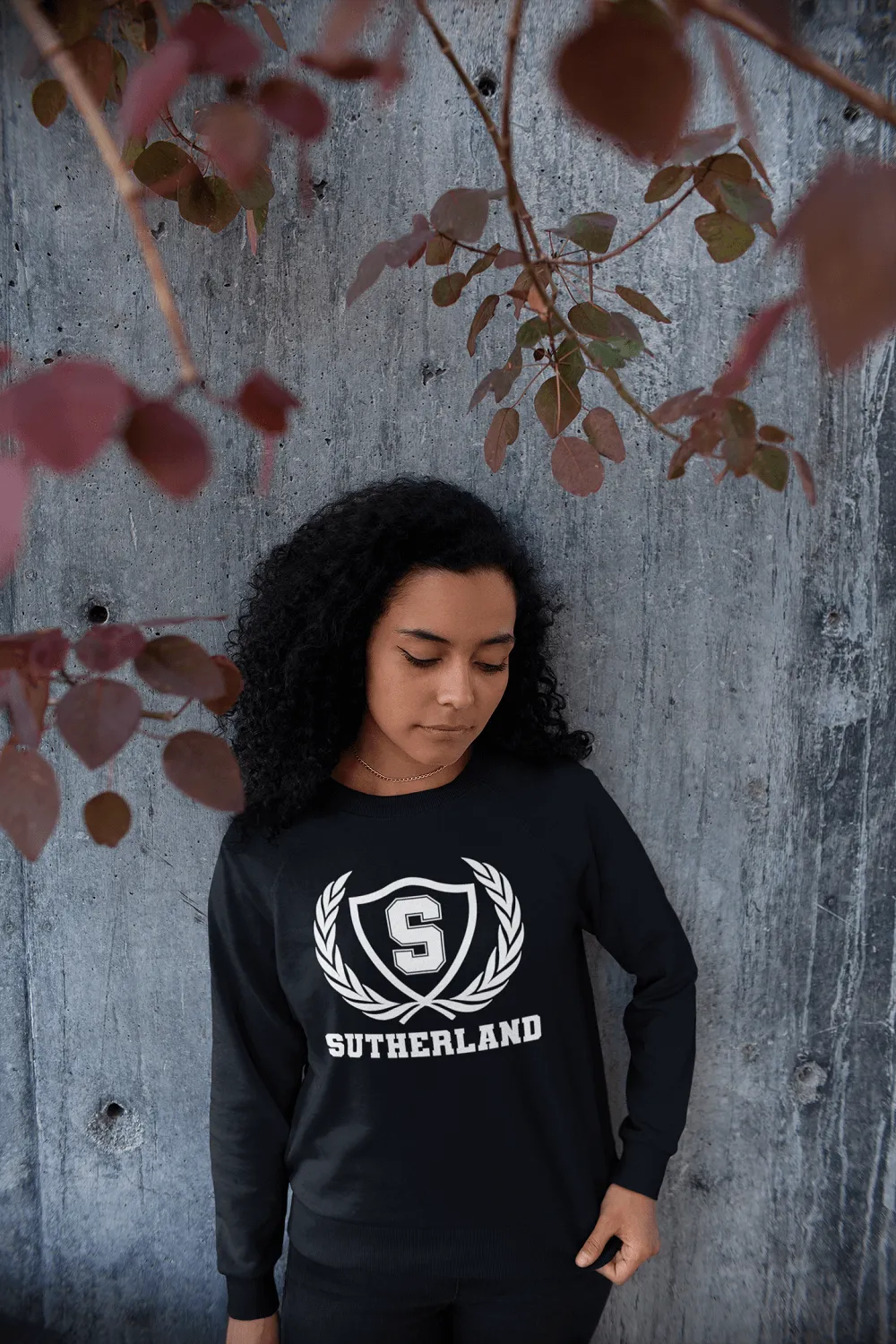 Sutherland Crest Hoodie, T-shirts and Long sleeve