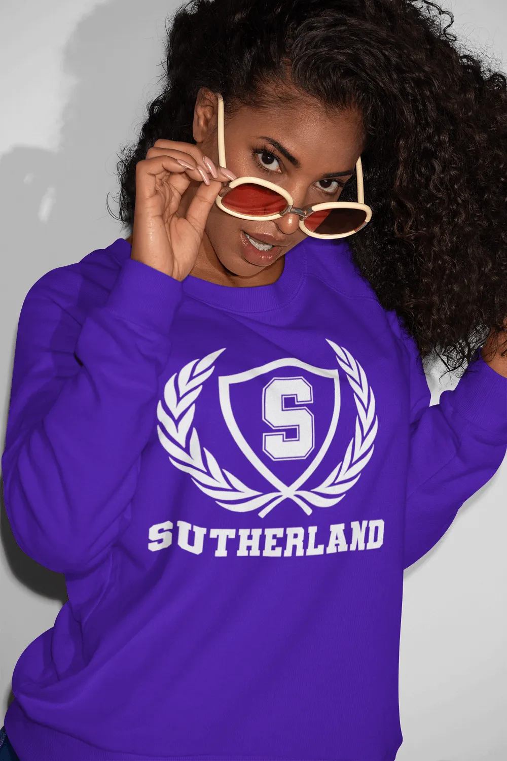 Sutherland Crest Hoodie, T-shirts and Long sleeve