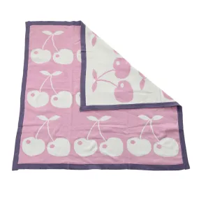 Sweater Reversible Blanket (Orchid Cherry)