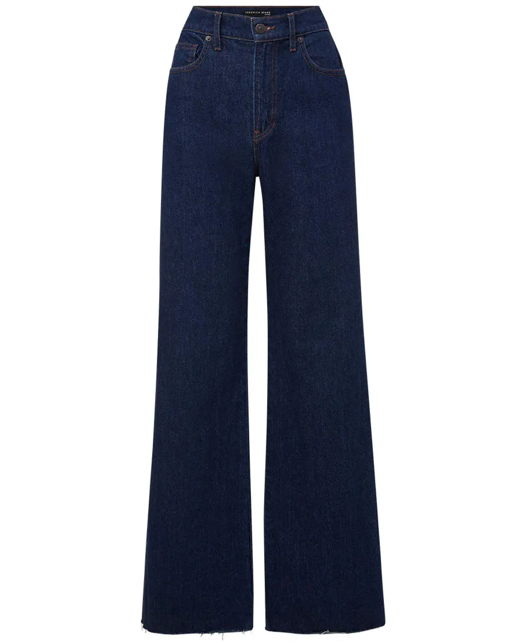 Taylor High Rise Wide Leg Jean in Rodeo