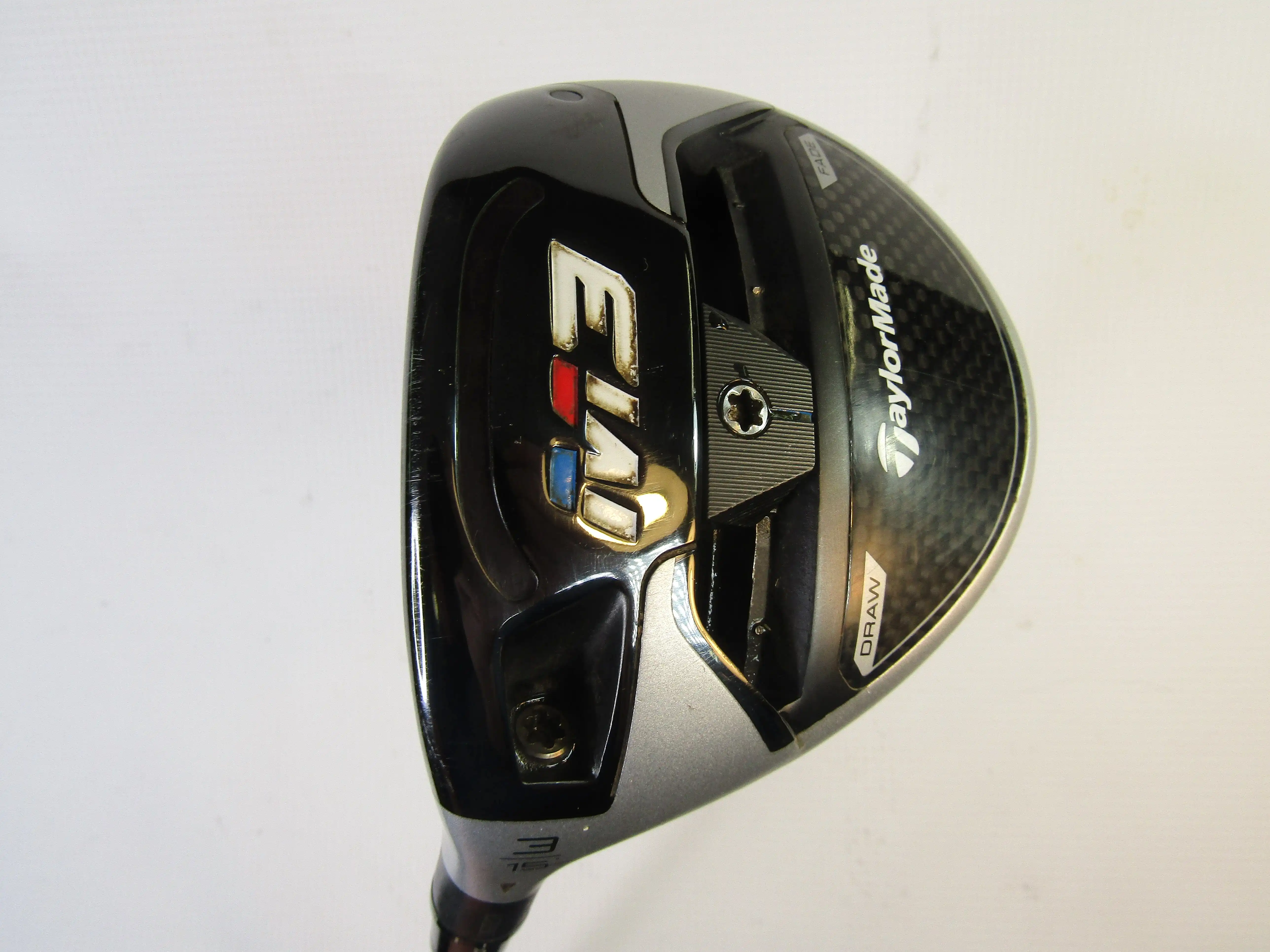 TaylorMade M3 #3 15° Fairway Wood Stiff Flex Graphite Shaft MLH Hc