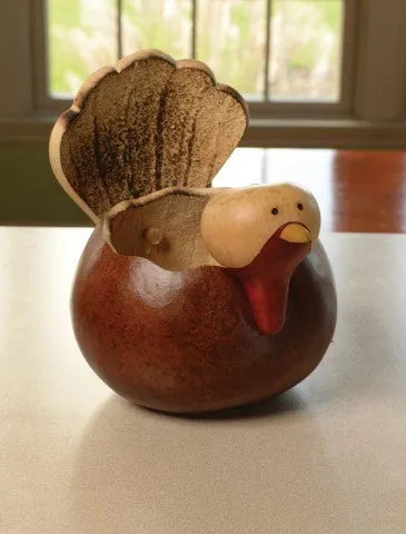 Terry The Turkey Gourd - Available in Multiple Sizes